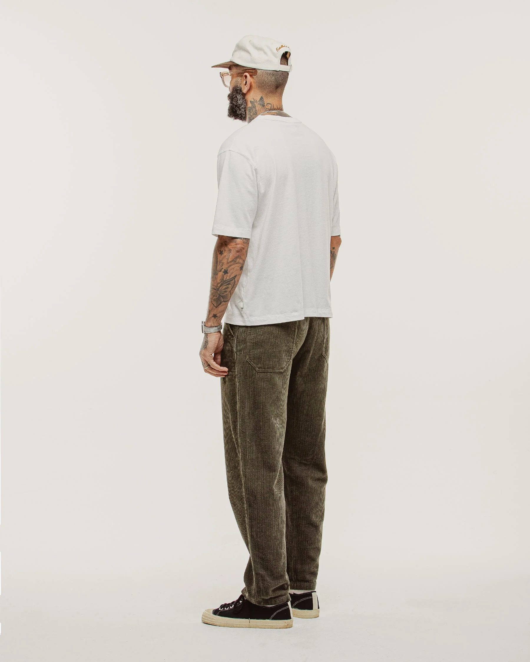 Cord Service Fatigue Pants - Woodland Green - Image 6