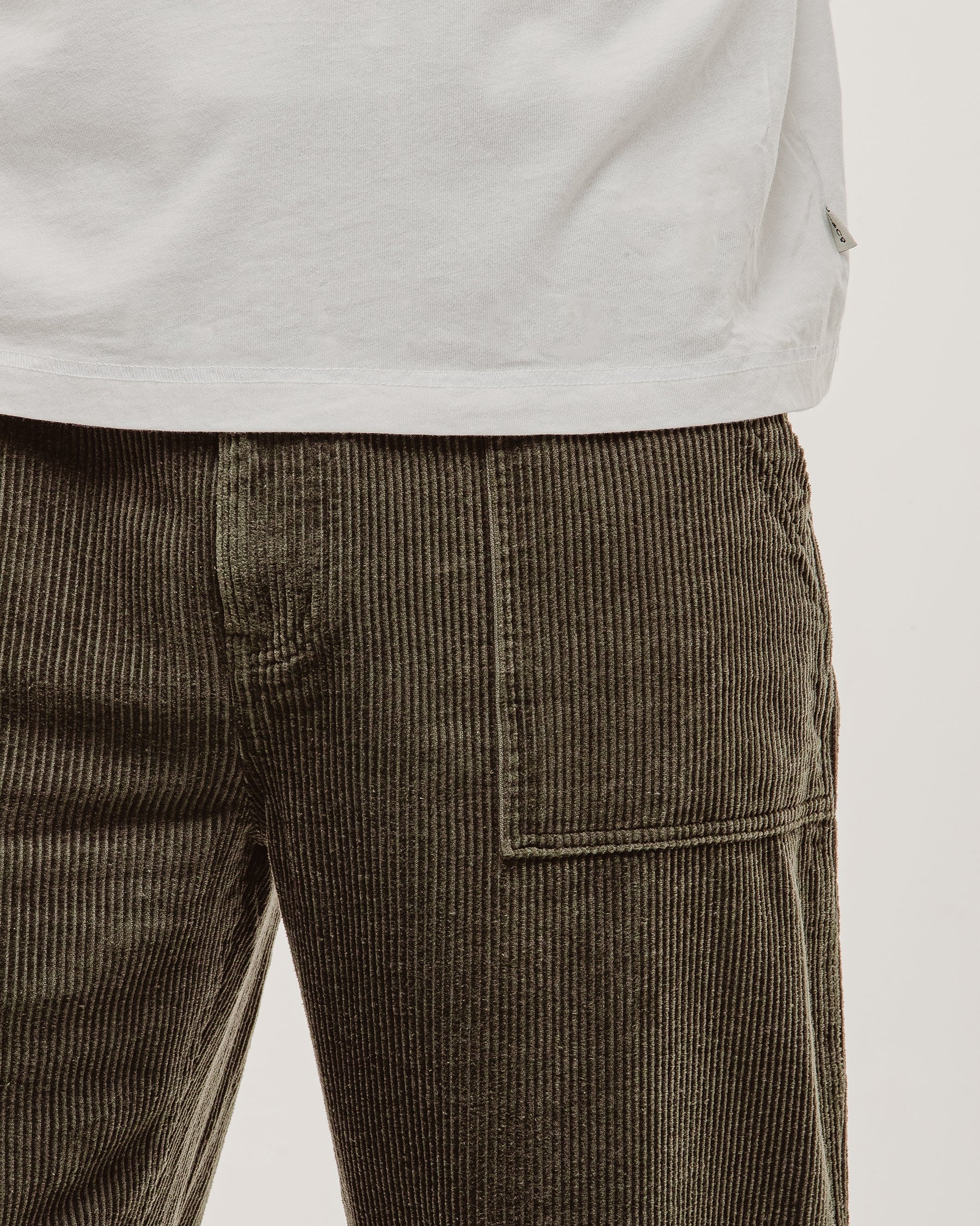 Cord Service Fatigue Pants - Woodland Green - Image 7