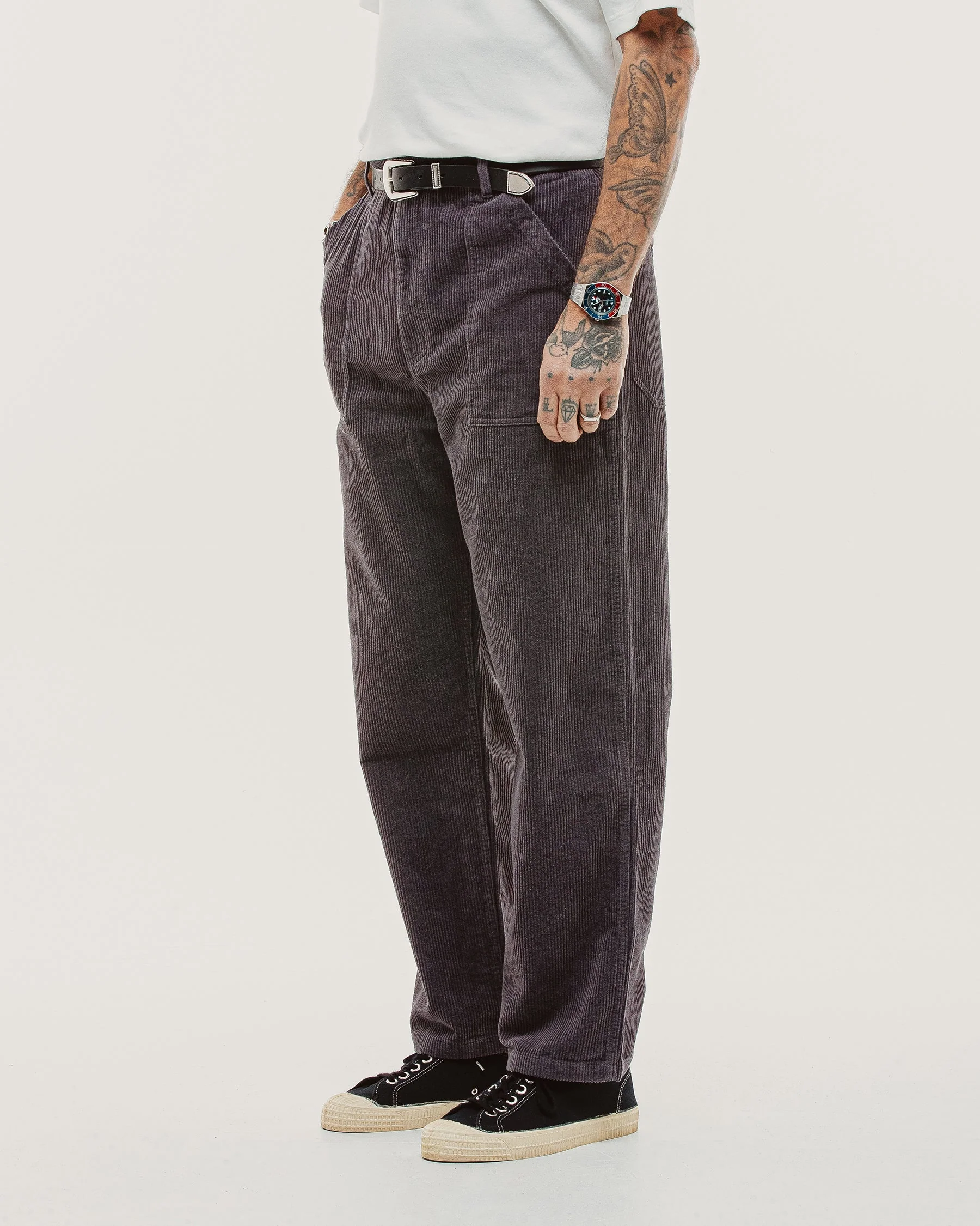Cord Service Fatigue Pants - Slate Grey - Image 7
