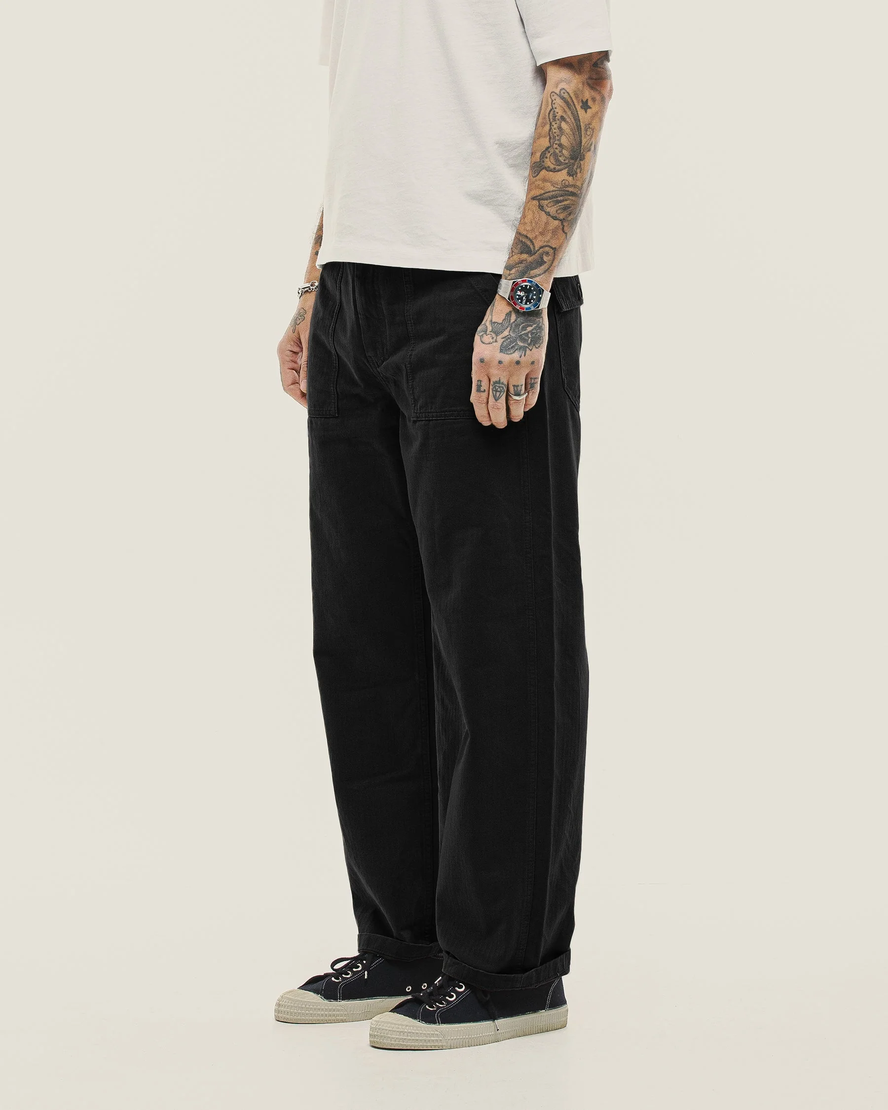 Service Fatigue Pants - Black - Image 3
