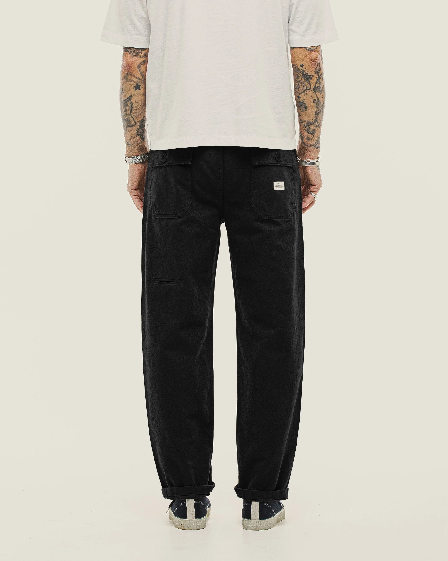 Service Fatigue Pants - Black - Image 4