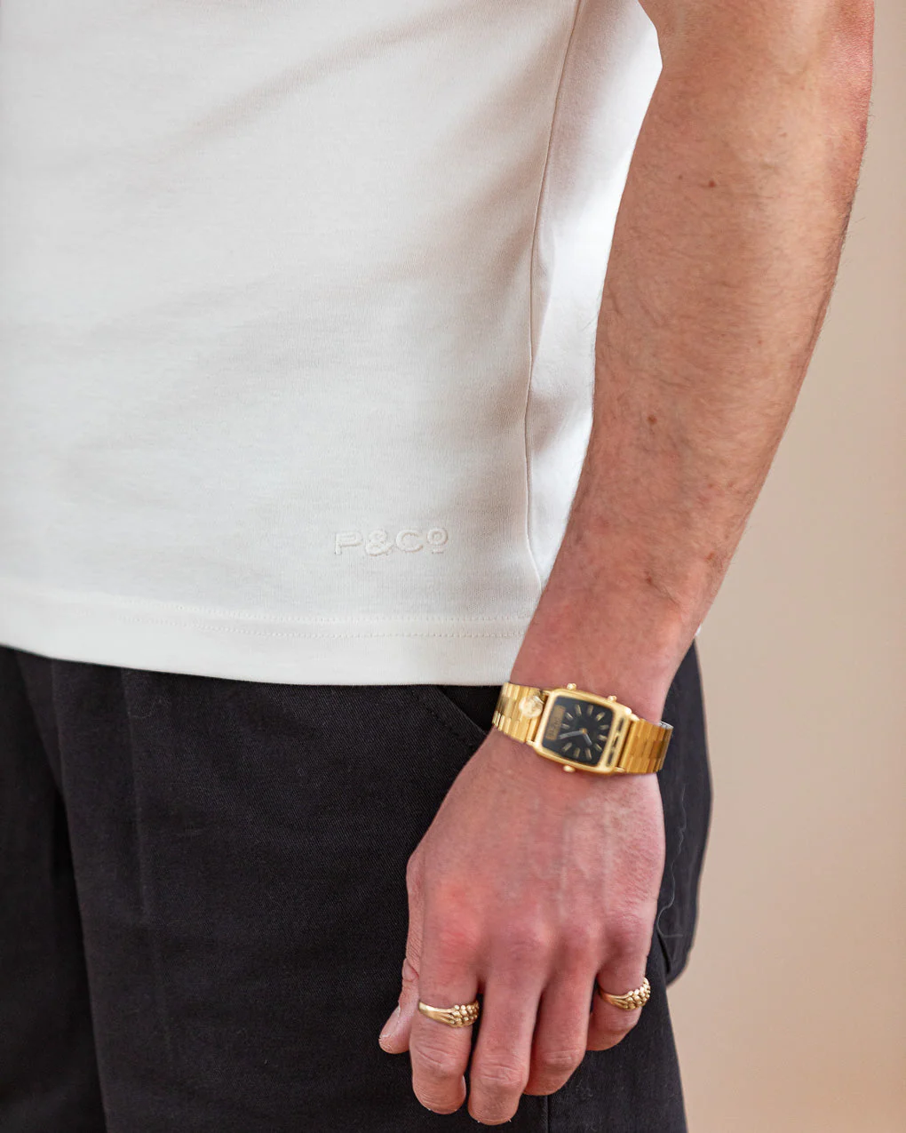 50's Crafted T-Shirt - Off White - Image 6