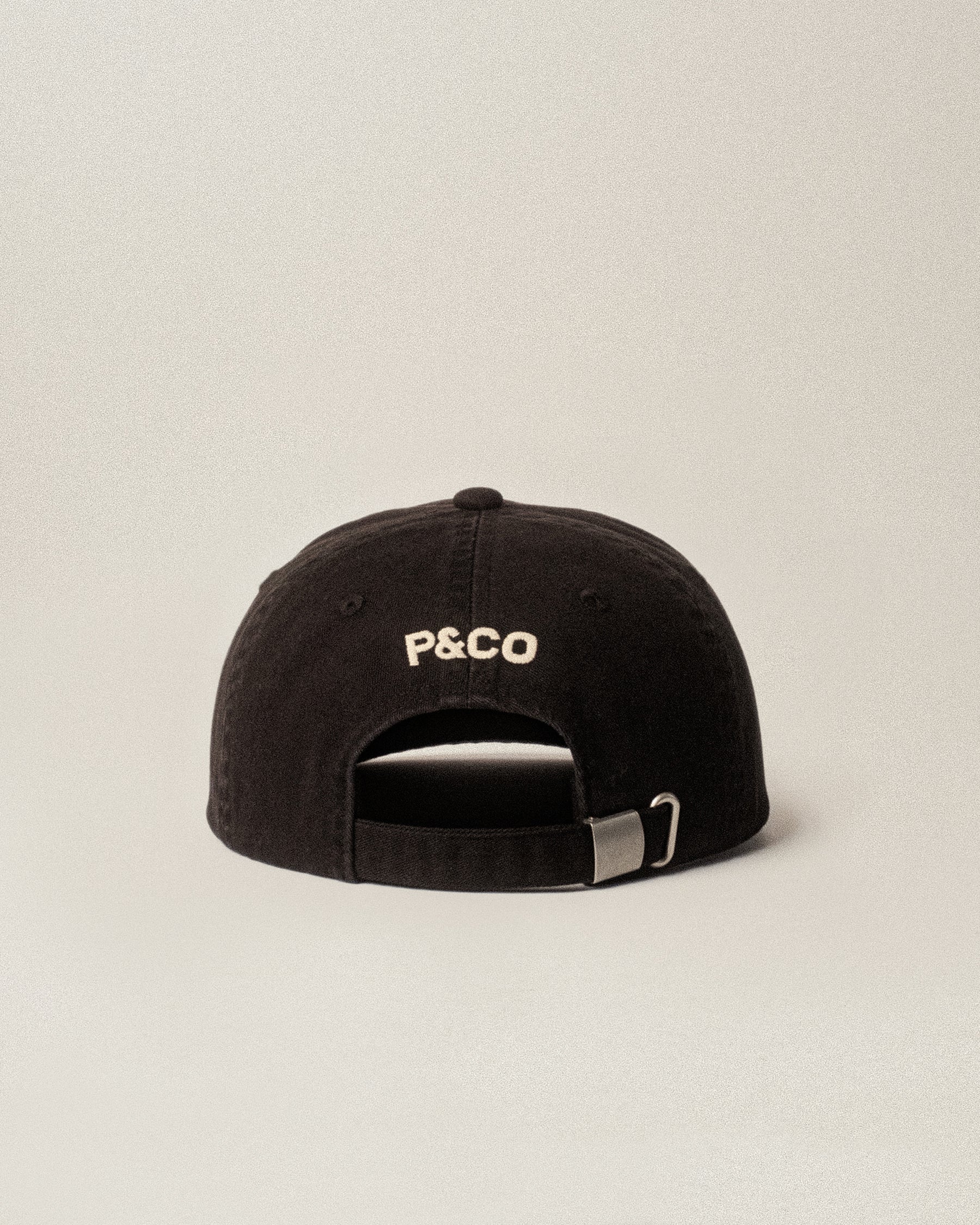 Akela Cotton 5 Panel Cap - Black - Image 4