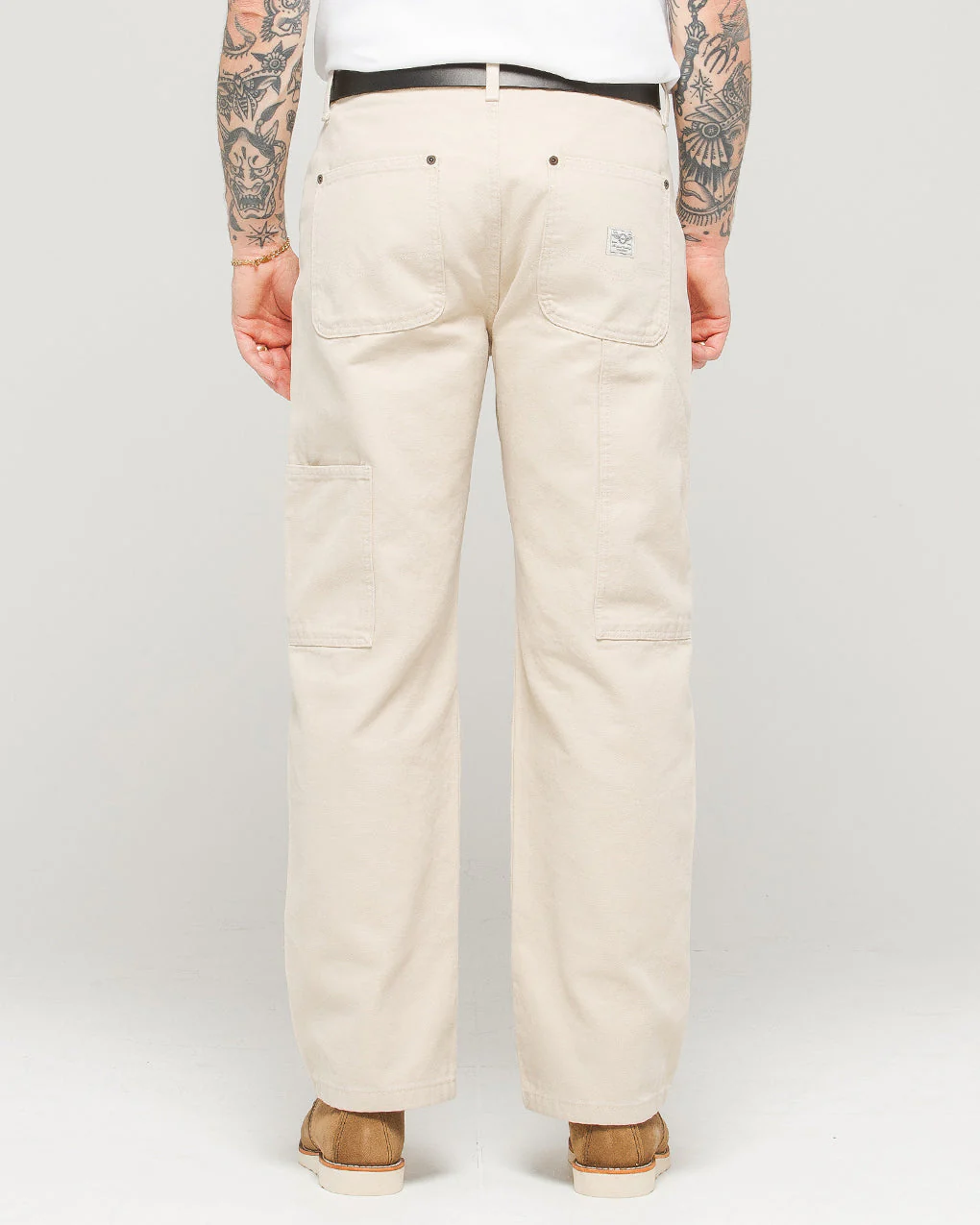 Albion Straight Fit Carpenter Pant - Bone - Image 5