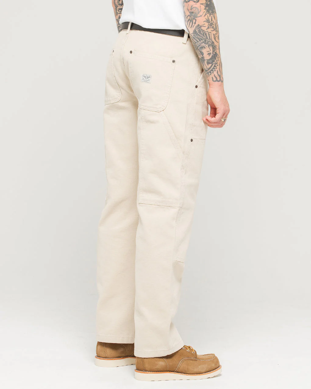 Albion Straight Fit Carpenter Pant - Bone - Image 6