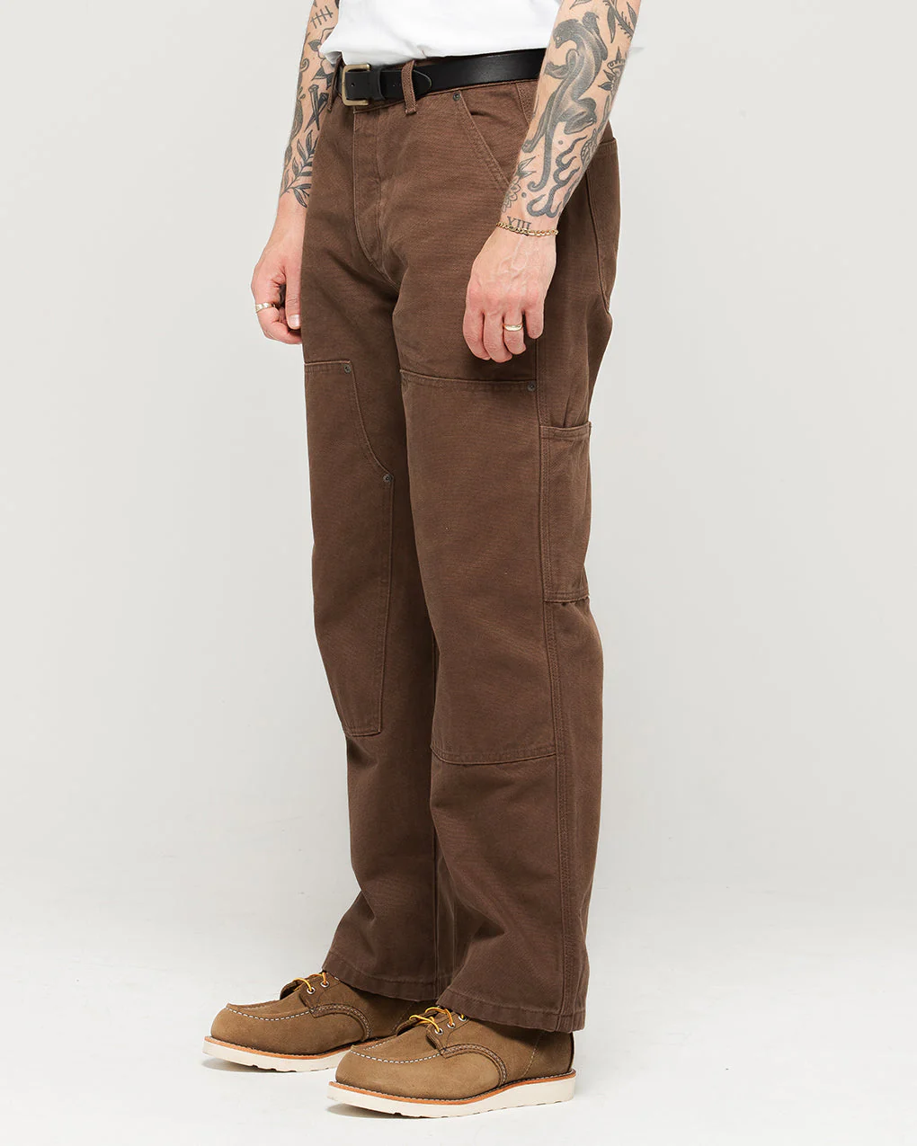 Albion Straight Fit Carpenter Pant - Caribou - Image 3