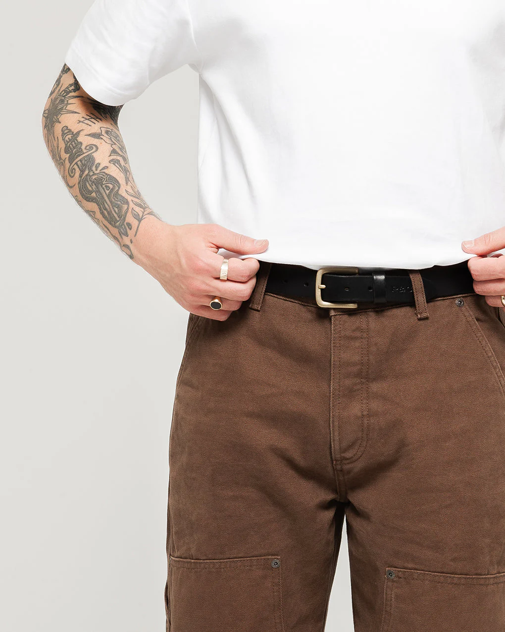 Albion Straight Fit Carpenter Pant - Caribou - Image 5