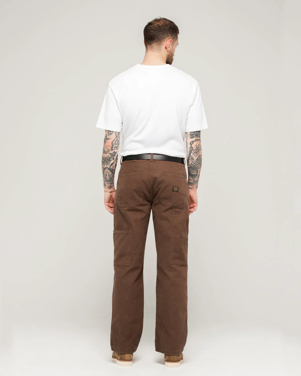 Albion Straight Fit Carpenter Pant - Caribou - Image 7