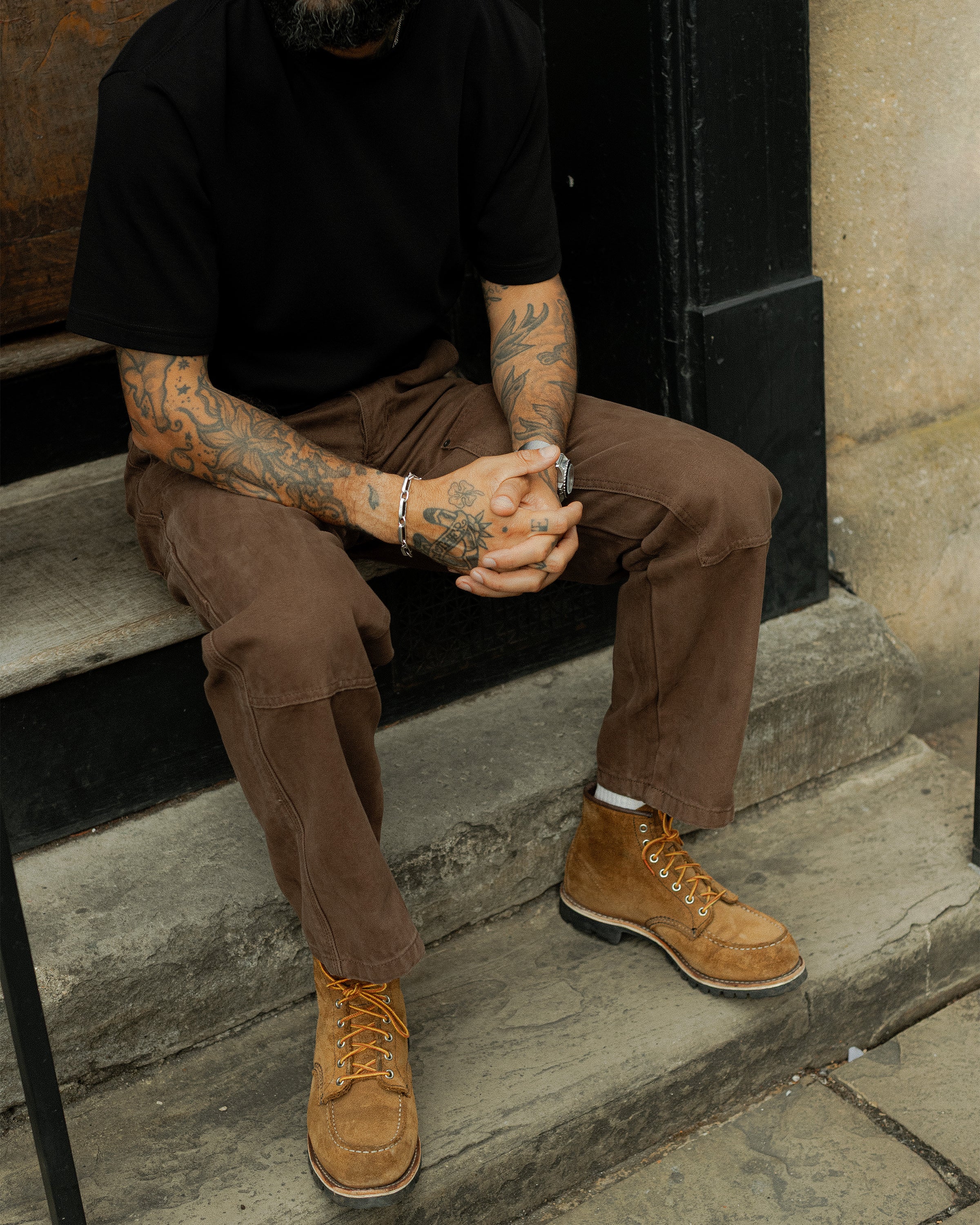 Albion Straight Fit Carpenter Pant - Caribou - Image 9