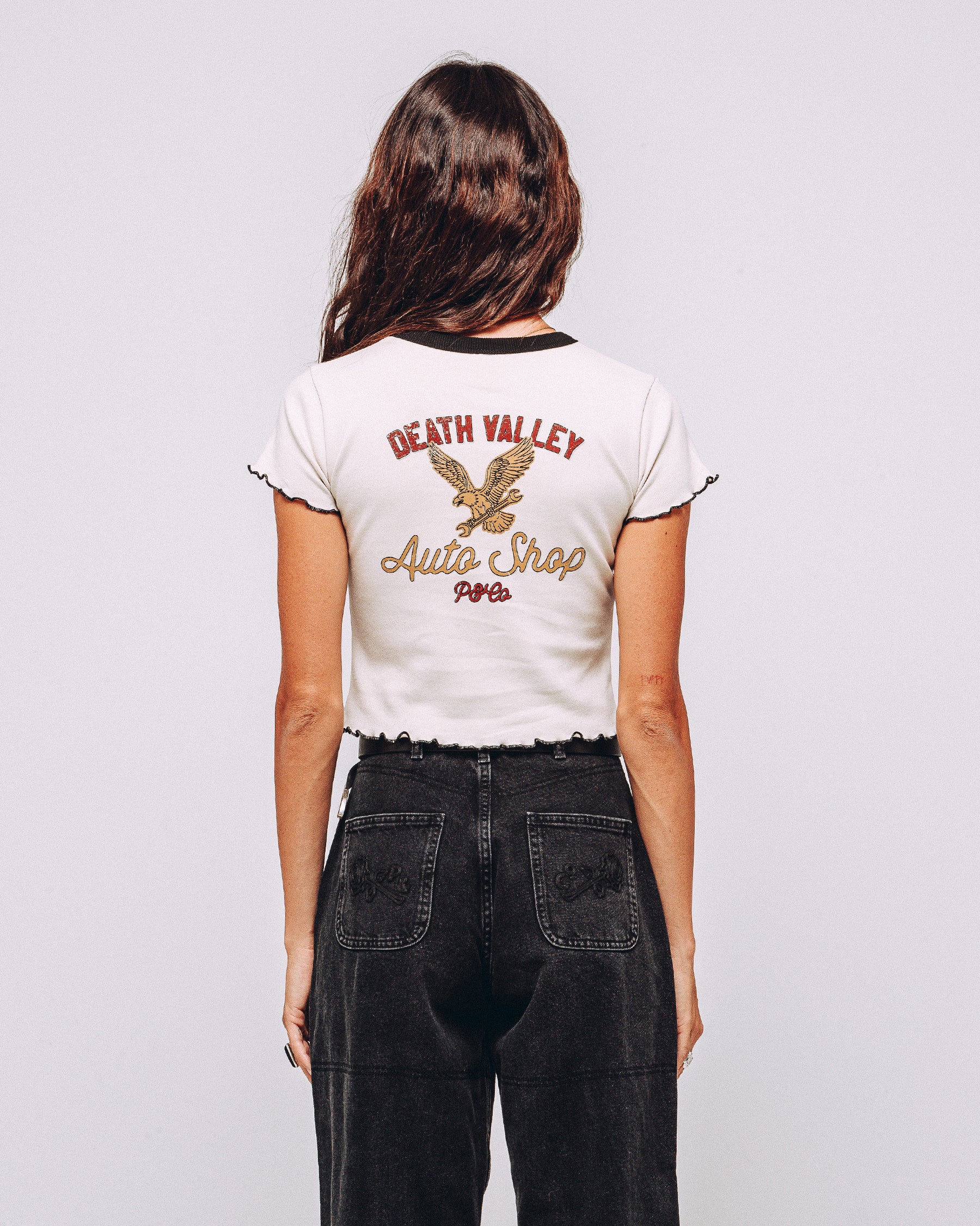Auto Shop Baby T-Shirt - Bone - Image 4