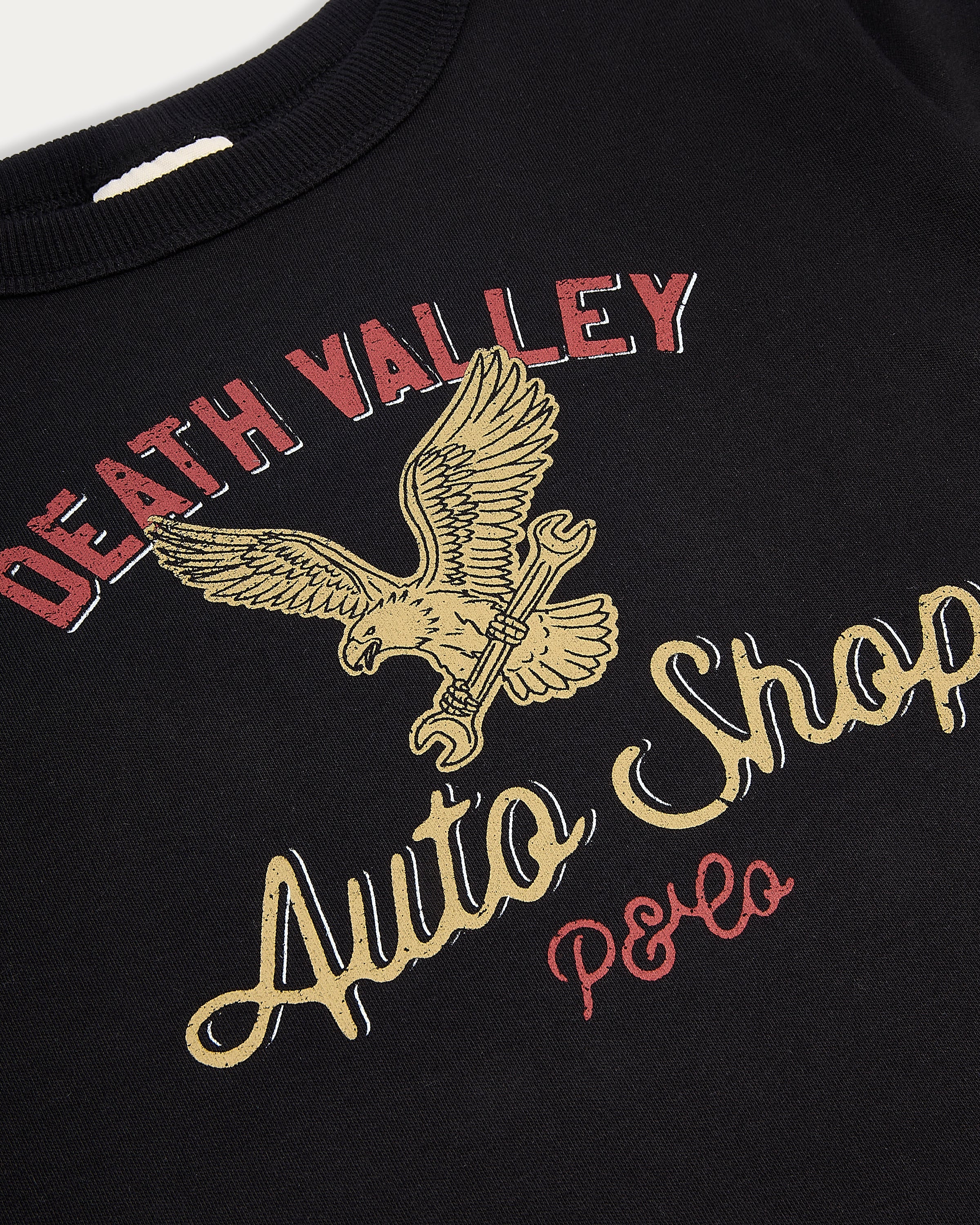 Auto Shop Baby T-Shirt - Washed Black - Image 8