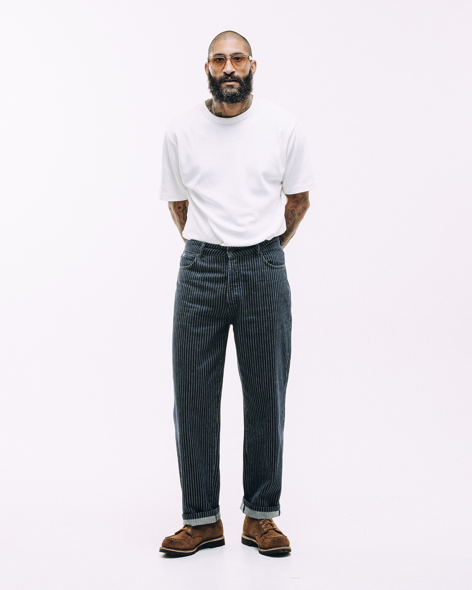 Barstow Denim Jean - Hickory Stripe - Image 6