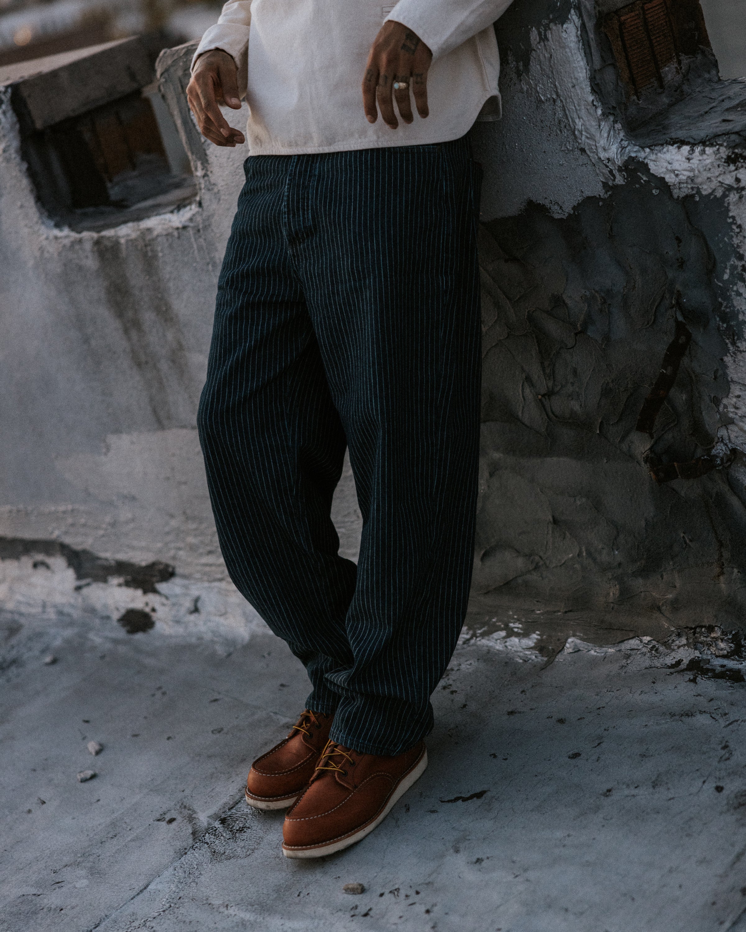 Barstow Denim Jean - Hickory Stripe - Image 7