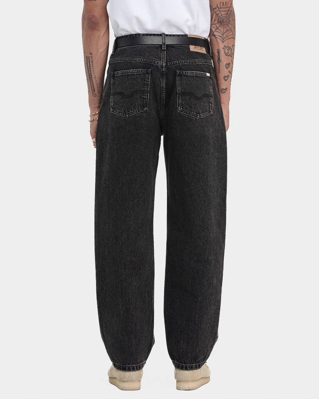 Barstow Denim Jean - Washed Black - Image 3