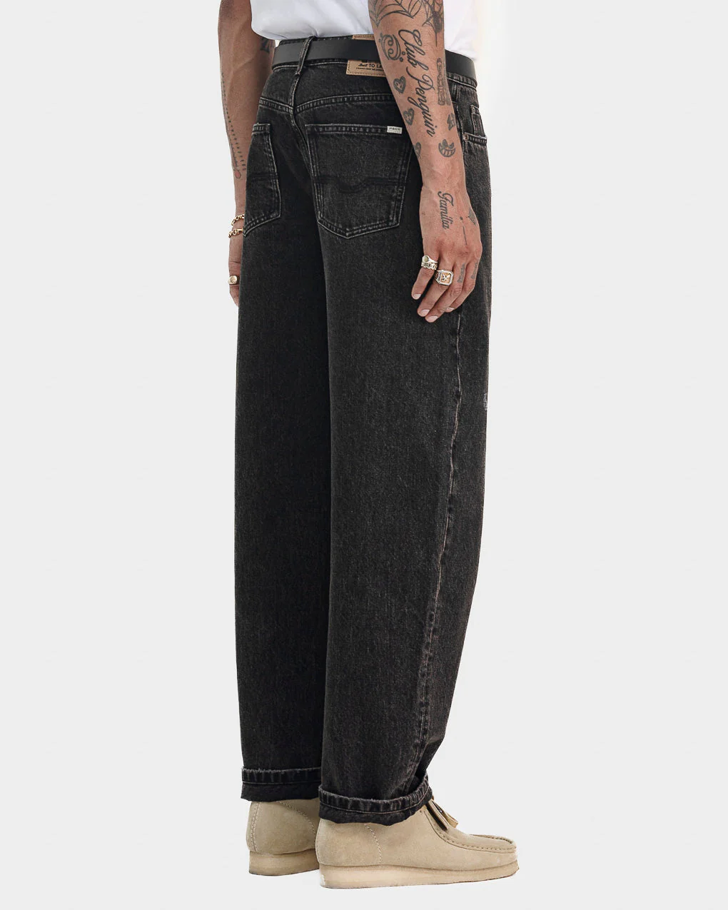 Barstow Denim Jean - Washed Black - Image 6