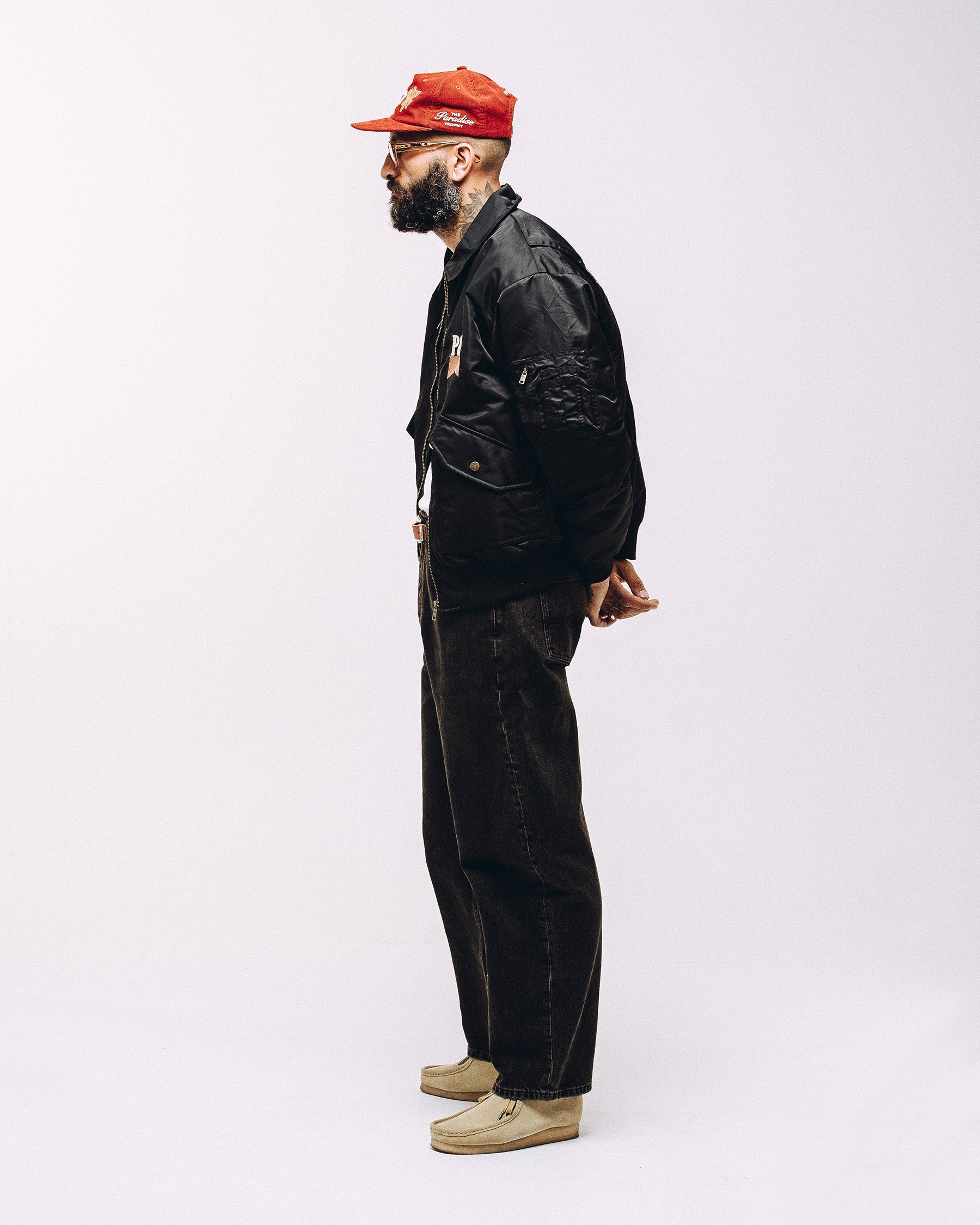 Bronco Bomber Jacket - Black - Image 11