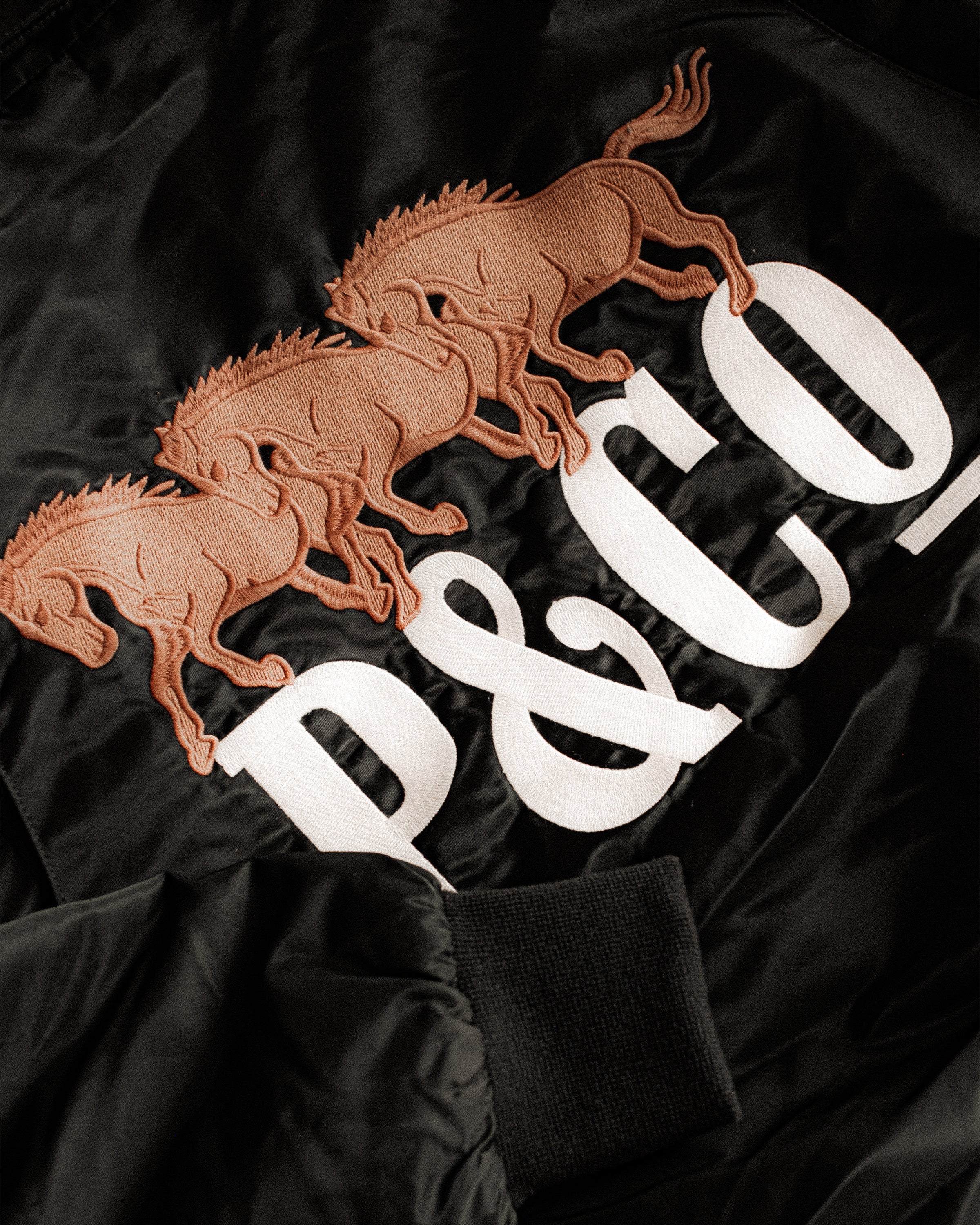 Bronco Bomber Jacket - Black - Image 4