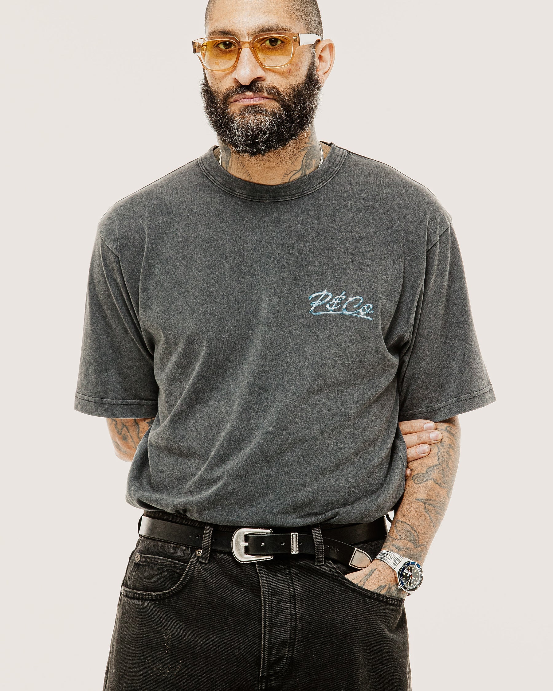 Built Not Bought T-Shirt - Acid Wash - Image 2