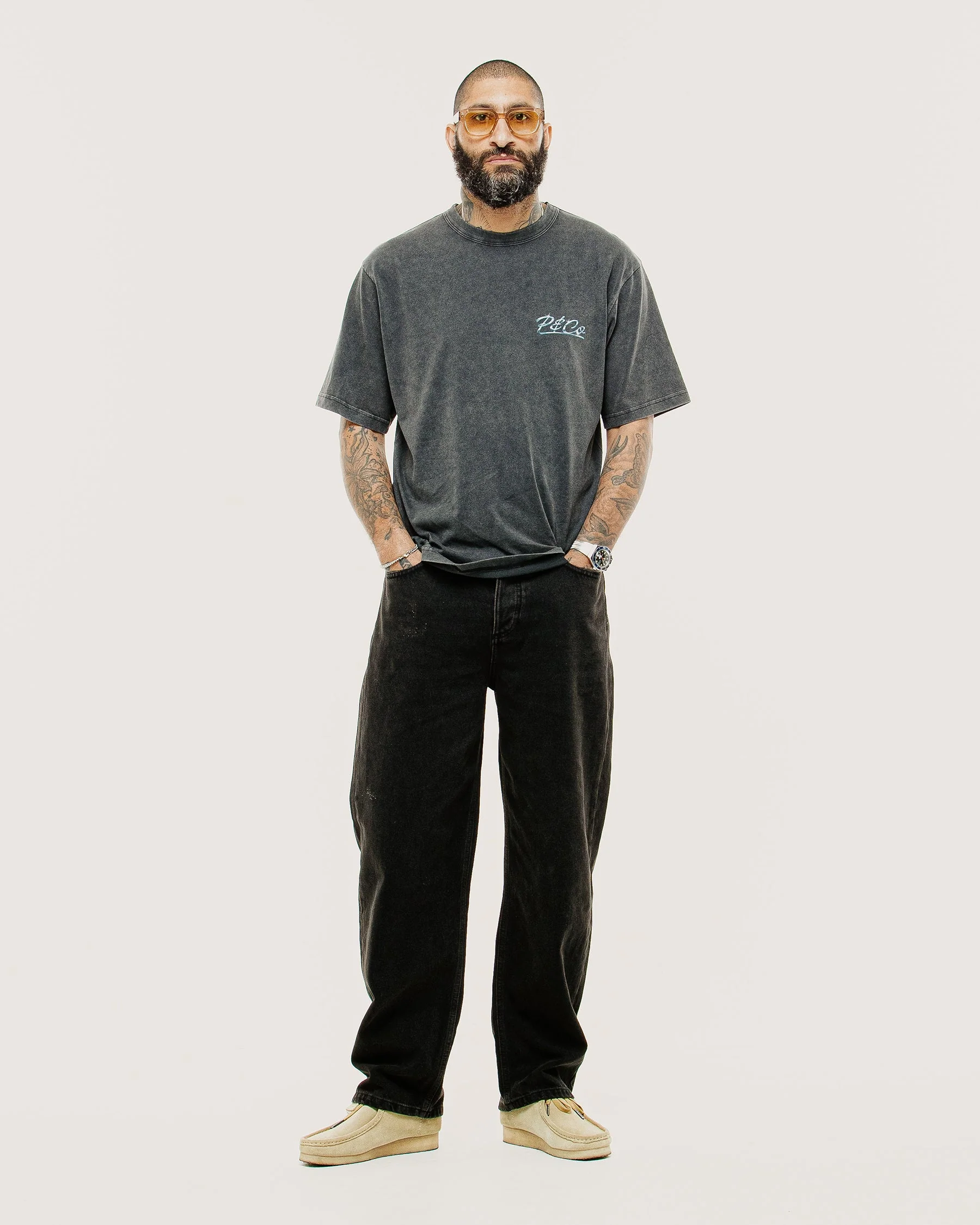 Built Not Bought T-Shirt - Acid Wash - Image 3