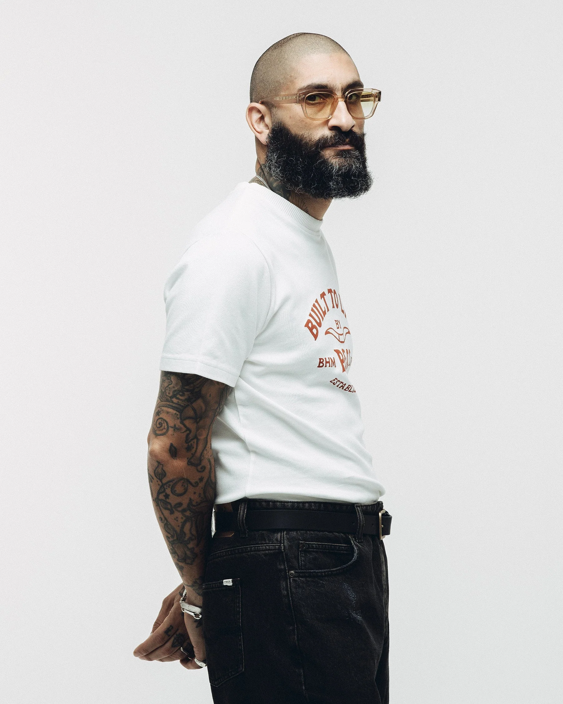 Built To Last 50's T-Shirt - Off White - Image 4