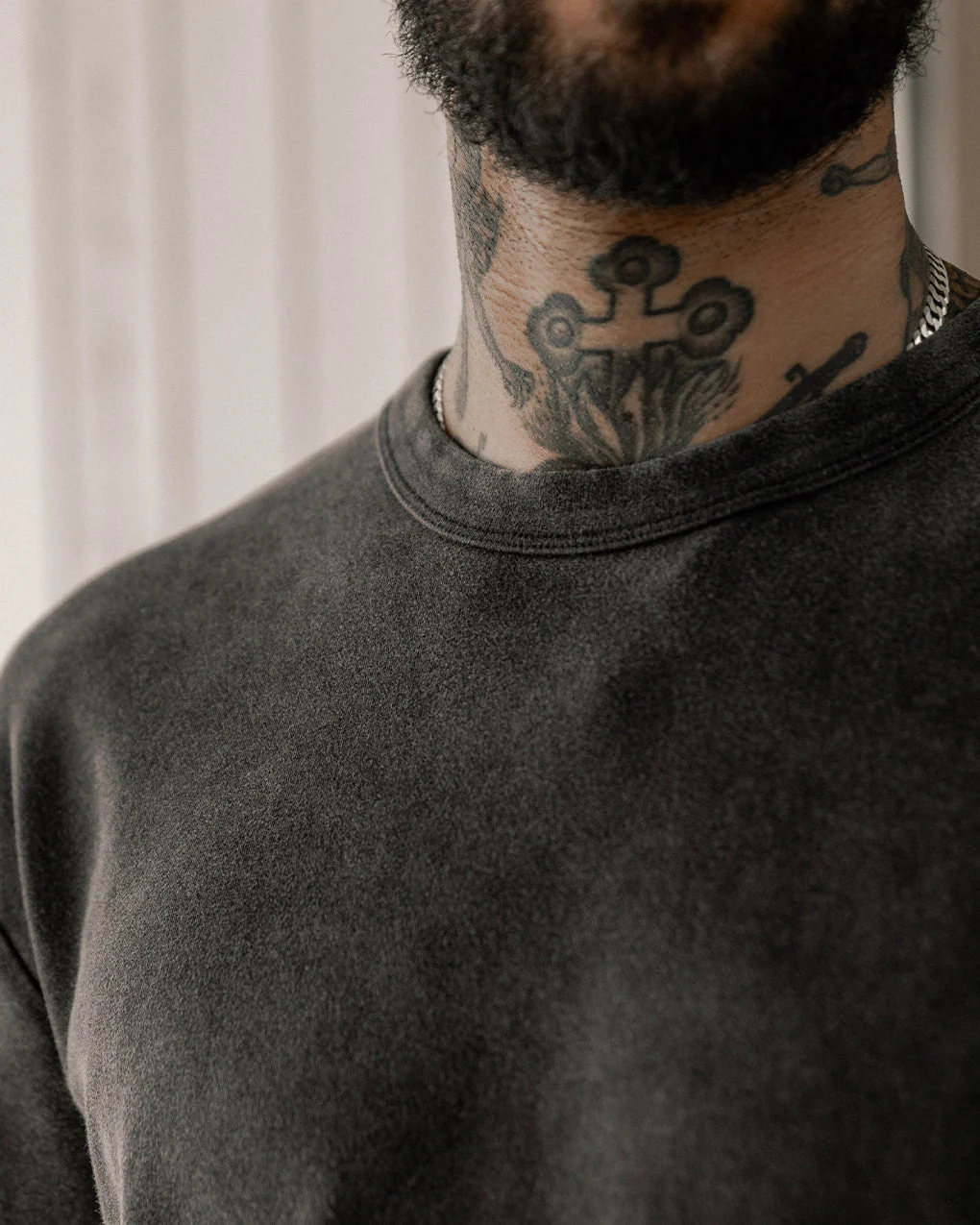 Crafted Heavyweight T-Shirt - Acid Wash - Image 5
