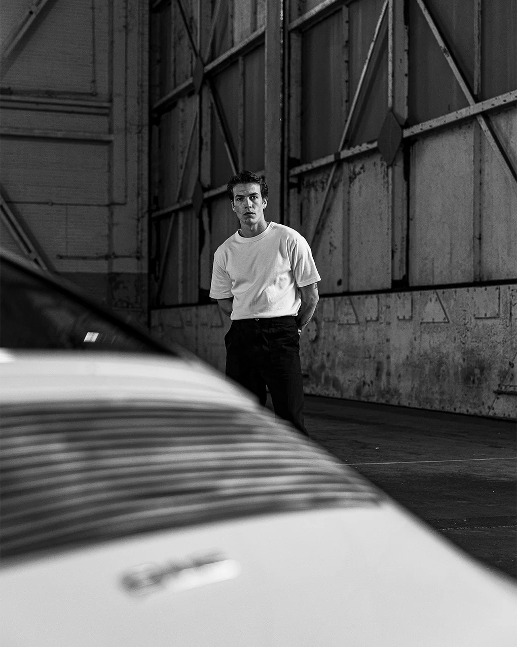 Crafted Heavyweight T-Shirt - Off White - Image 9