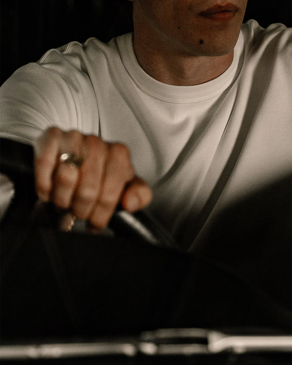 Crafted Heavyweight T-Shirt - White - Image 3