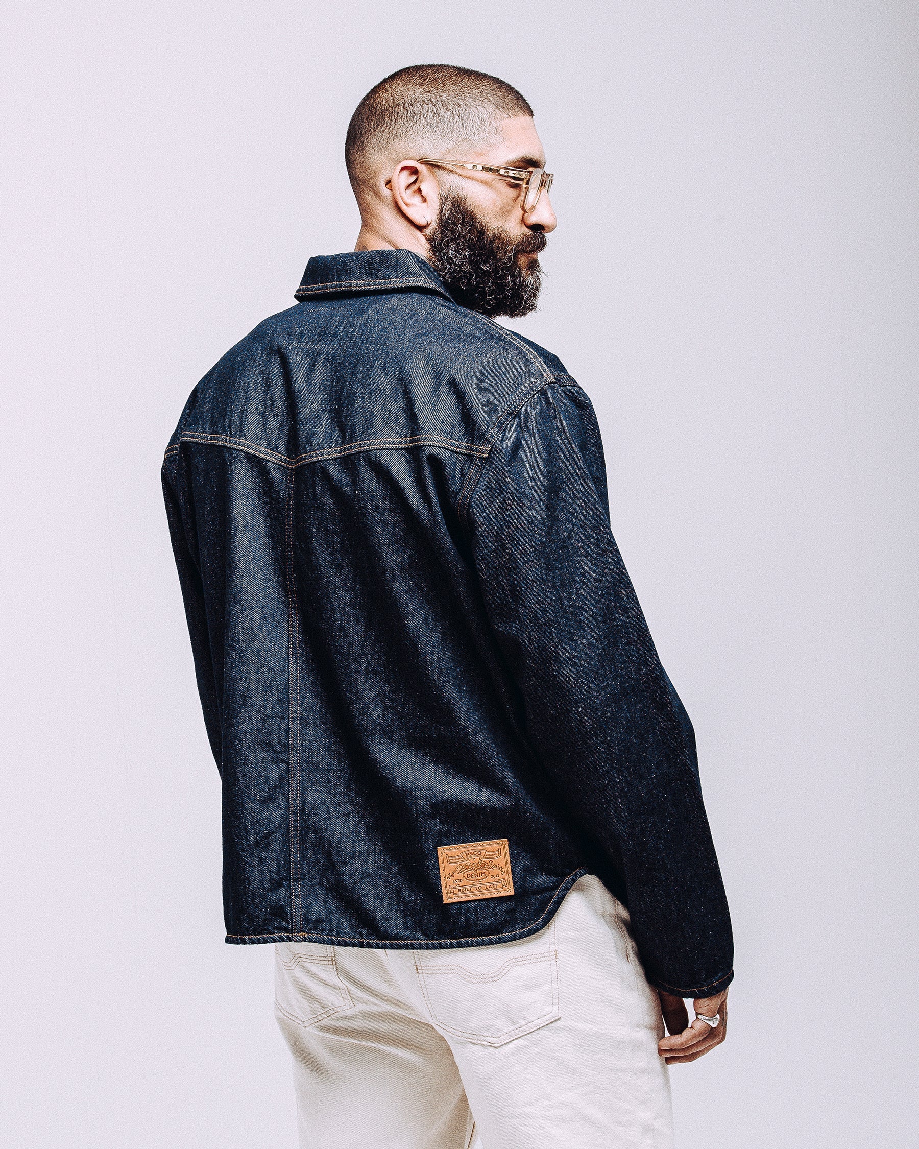 Crafter Smock - Raw Indigo - Image 3
