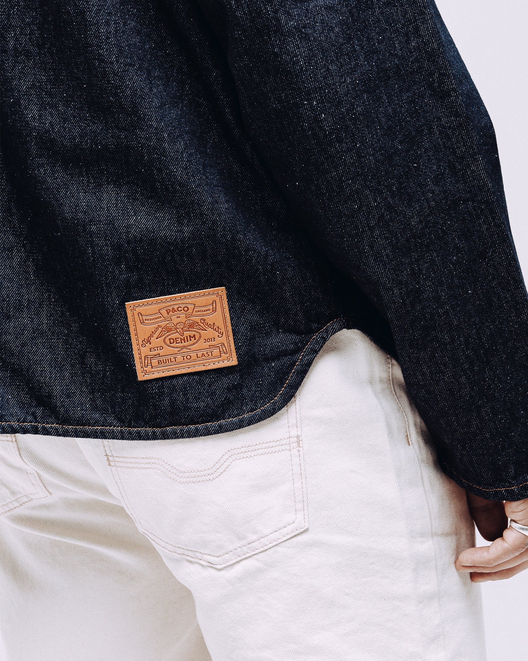 Crafter Smock - Raw Indigo - Image 6