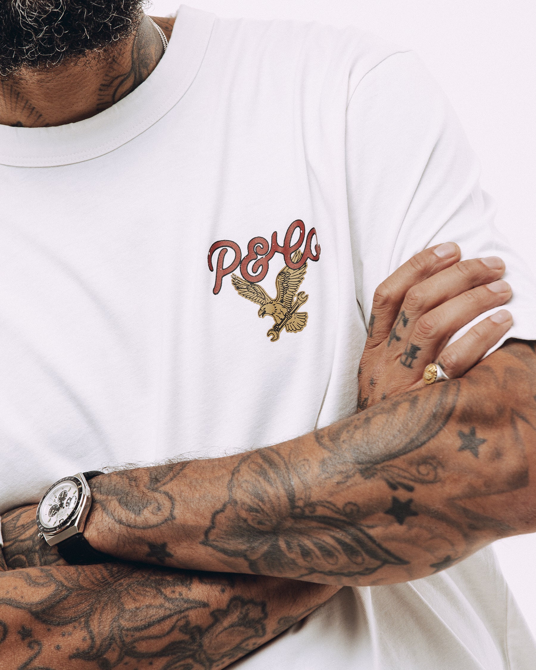 Death Valley Auto Shop T-Shirt - Off White - Image 5