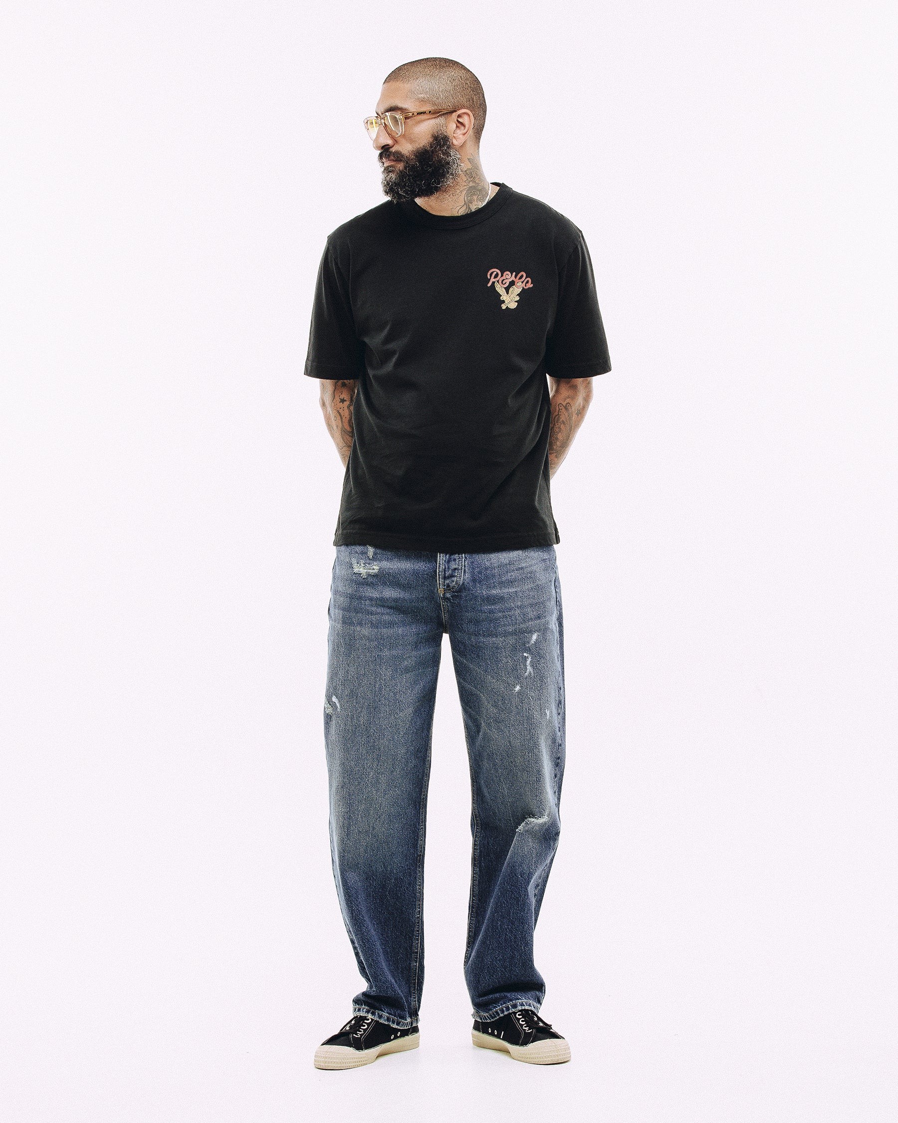 Death Valley Auto Shop T-Shirt - Washed Black - Image 7