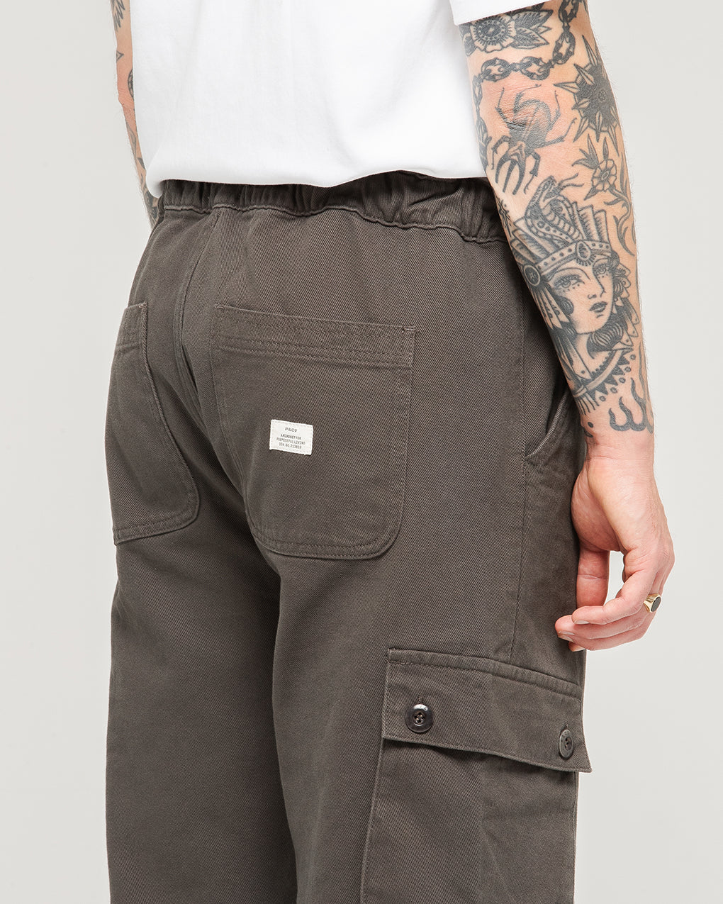 Depot Cargo Pant - Charcoal - Image 5