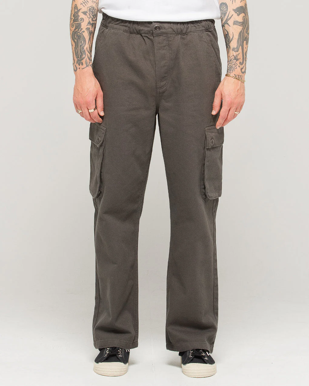 Depot Cargo Pant - Charcoal - Image 8