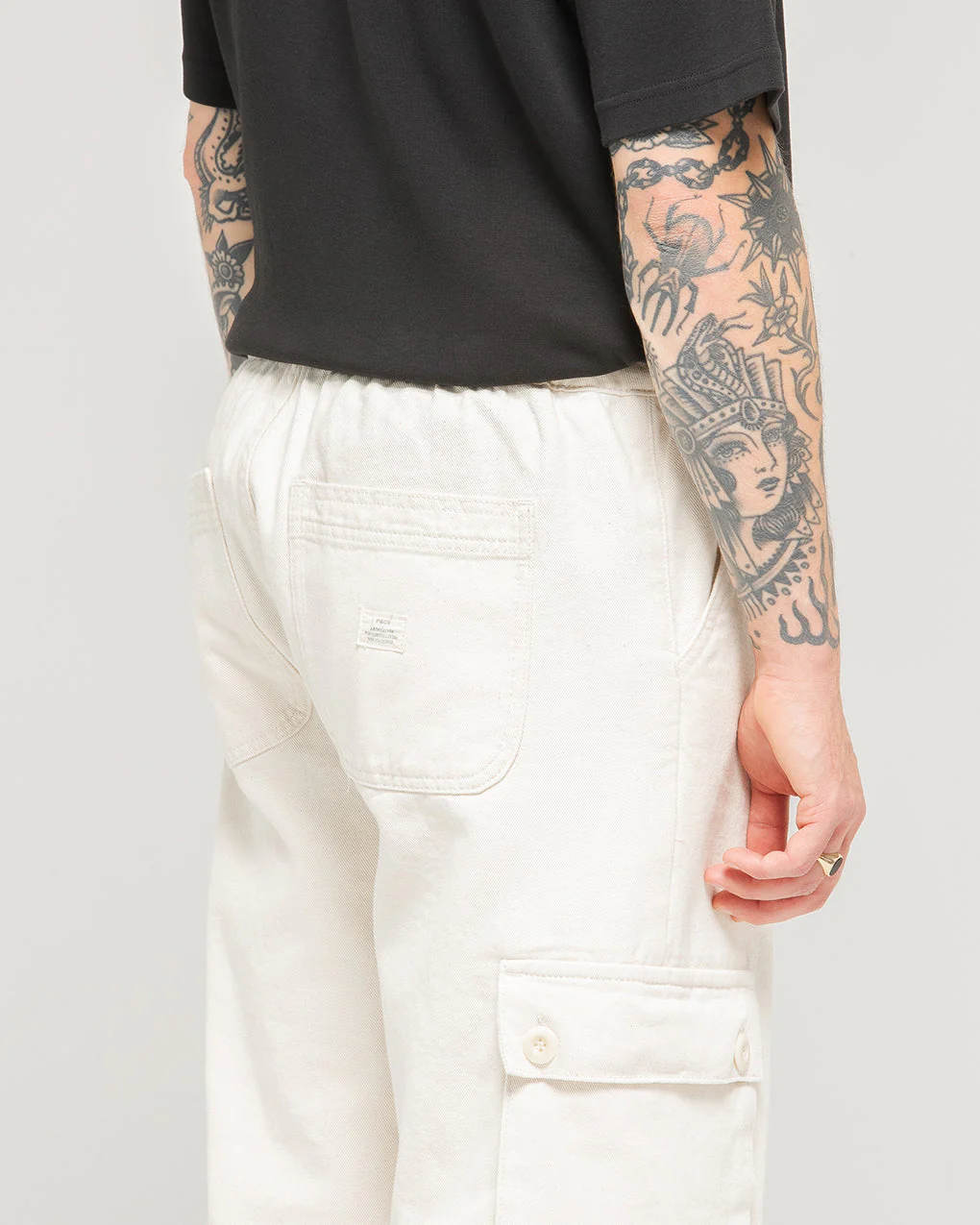 Depot Cargo Pant - Ecru - Image 5