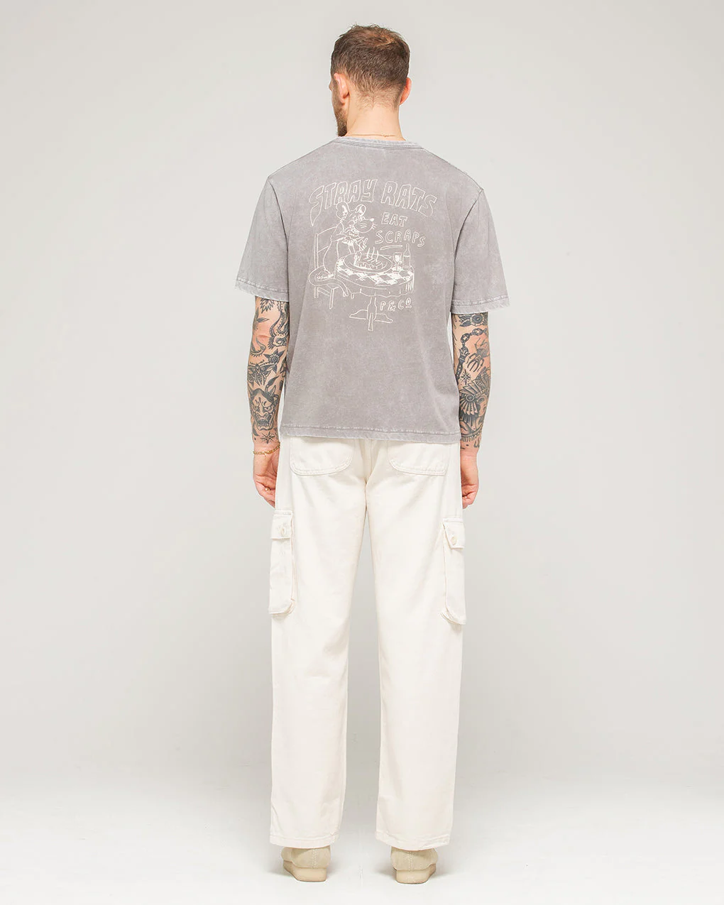 Depot Cargo Pant - Ecru - Image 7