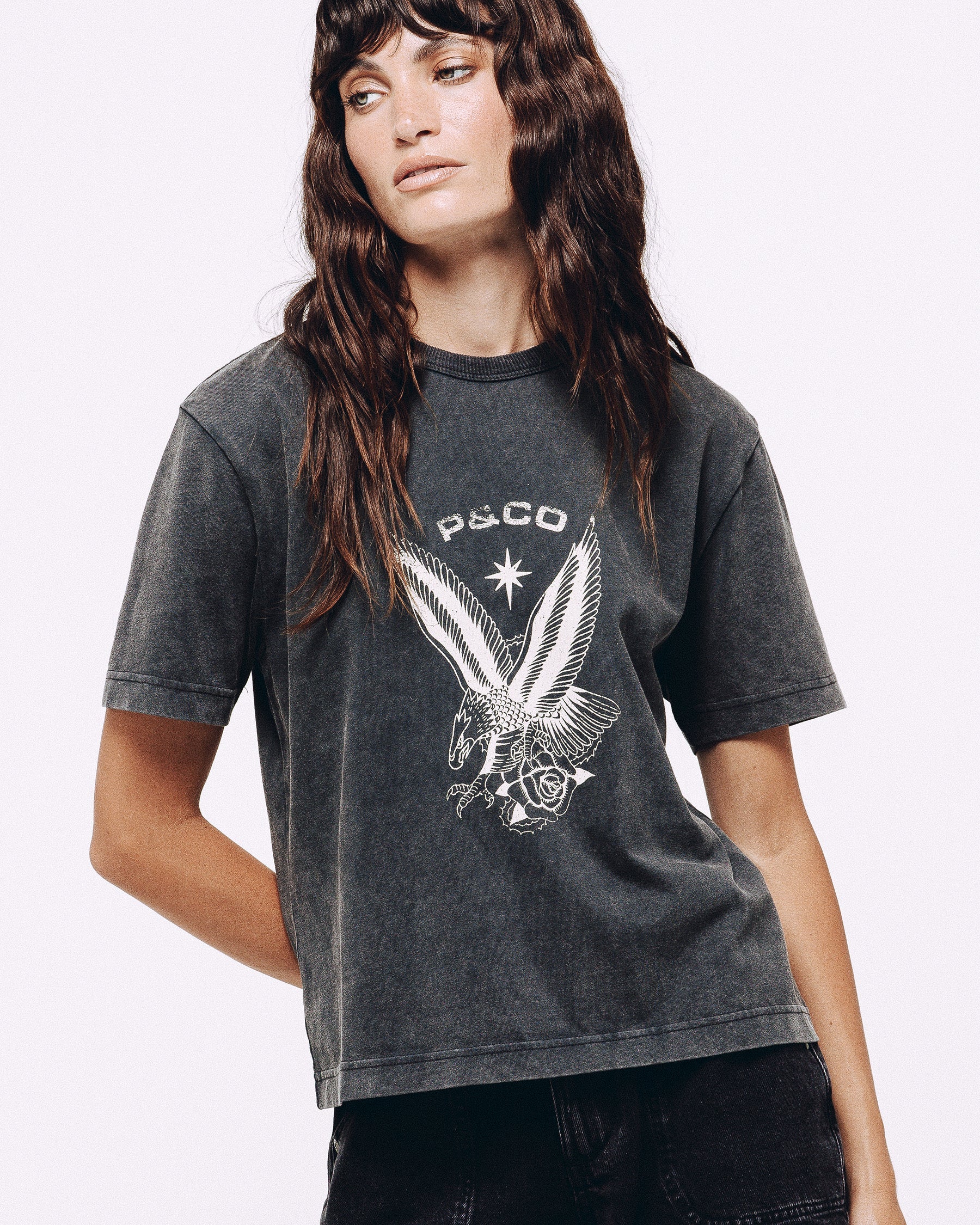 Eagle Flash T-Shirt - Acid Wash - Image 4