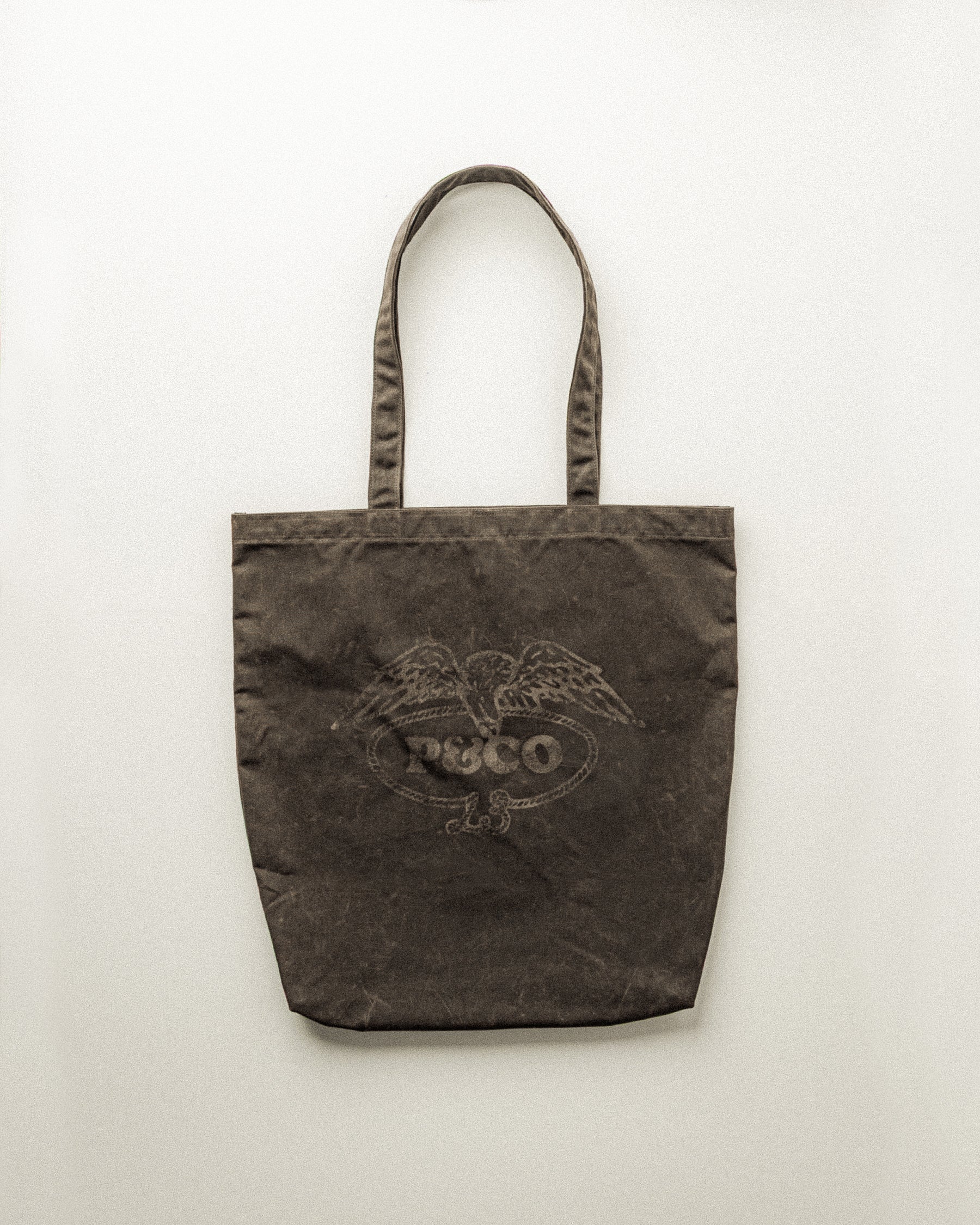 Eagle Lasso Waxed Tote Bag - Olive - Image 4