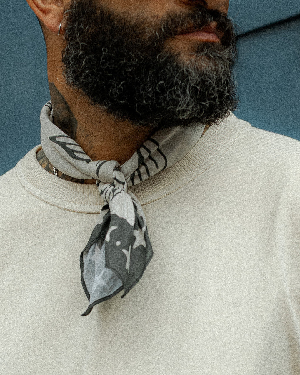 Essential Boxy T-Shirt - Fog White - Image 7