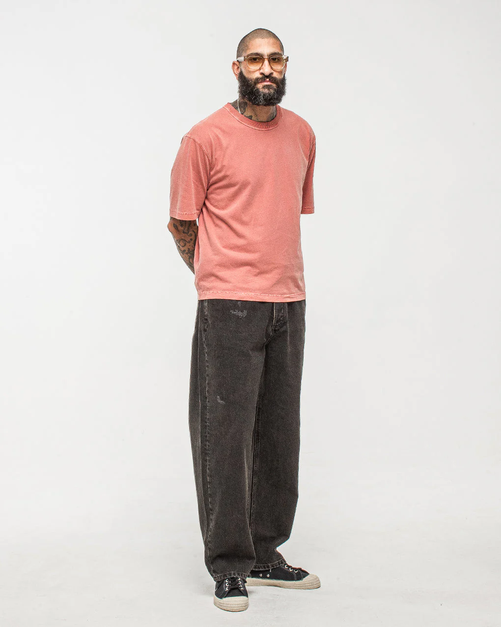 Essential Boxy T-Shirt - Faded Sienna - Image 5