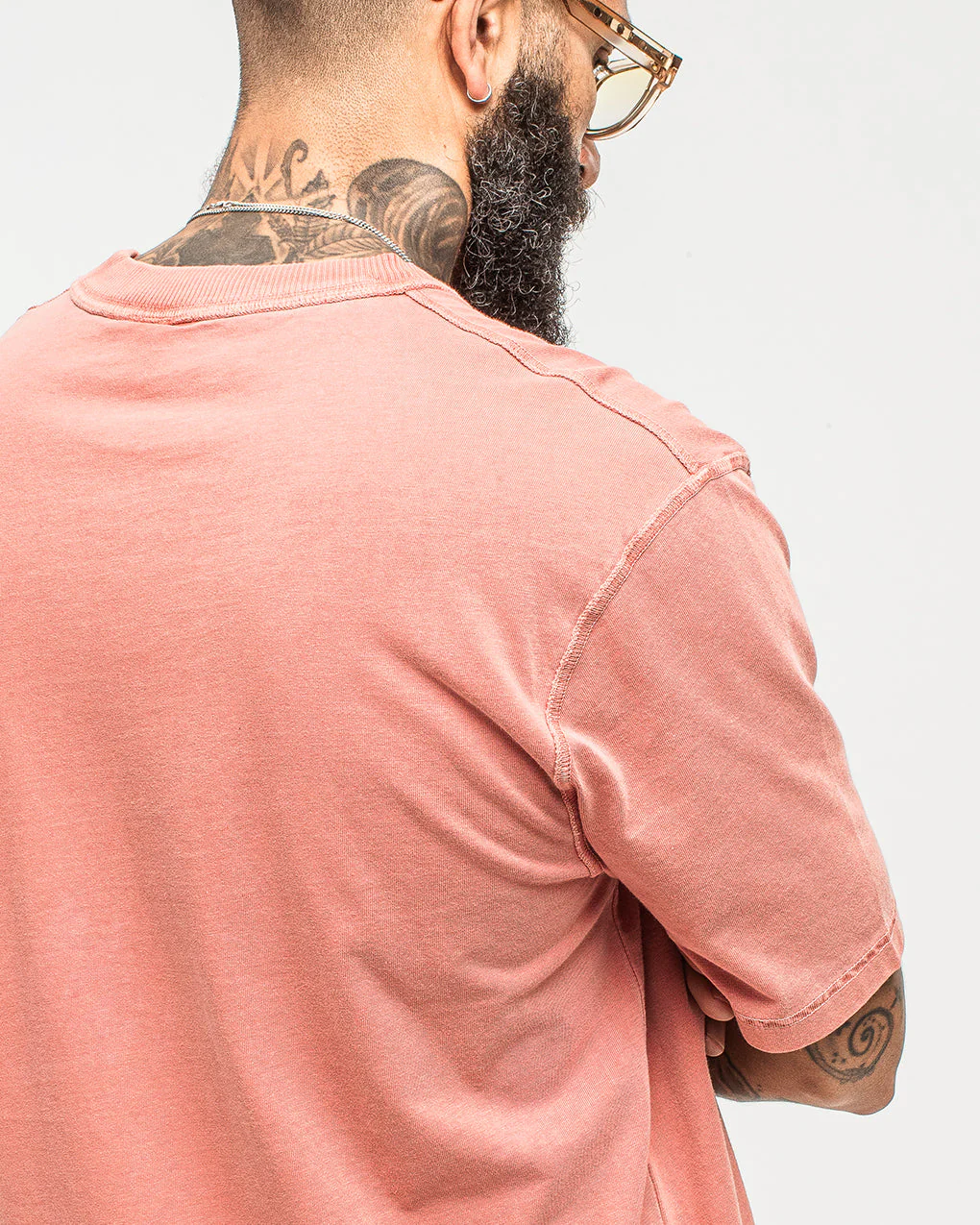 Essential Boxy T-Shirt - Faded Sienna - Image 6