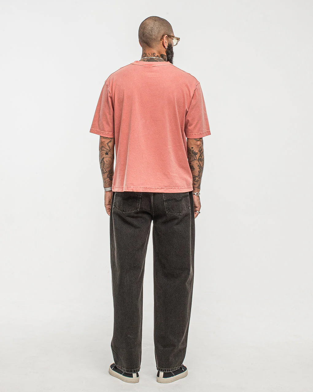 Essential Boxy T-Shirt - Faded Sienna - Image 9