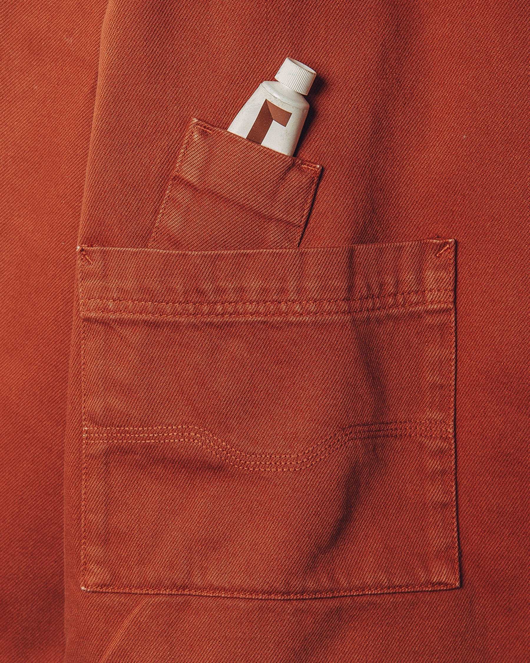 Founders Artist Smock - Brick Red - Image 10