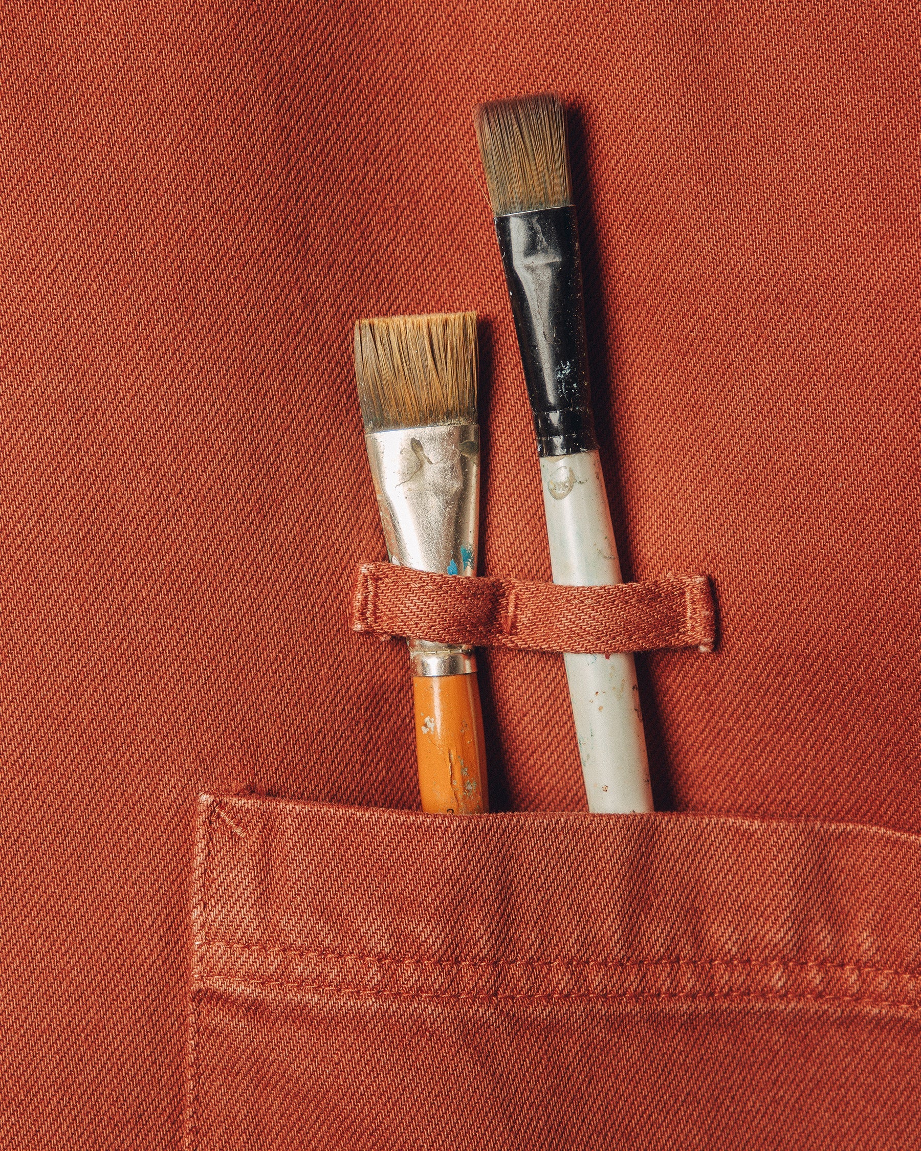 Founders Artist Smock - Brick Red - Image 9
