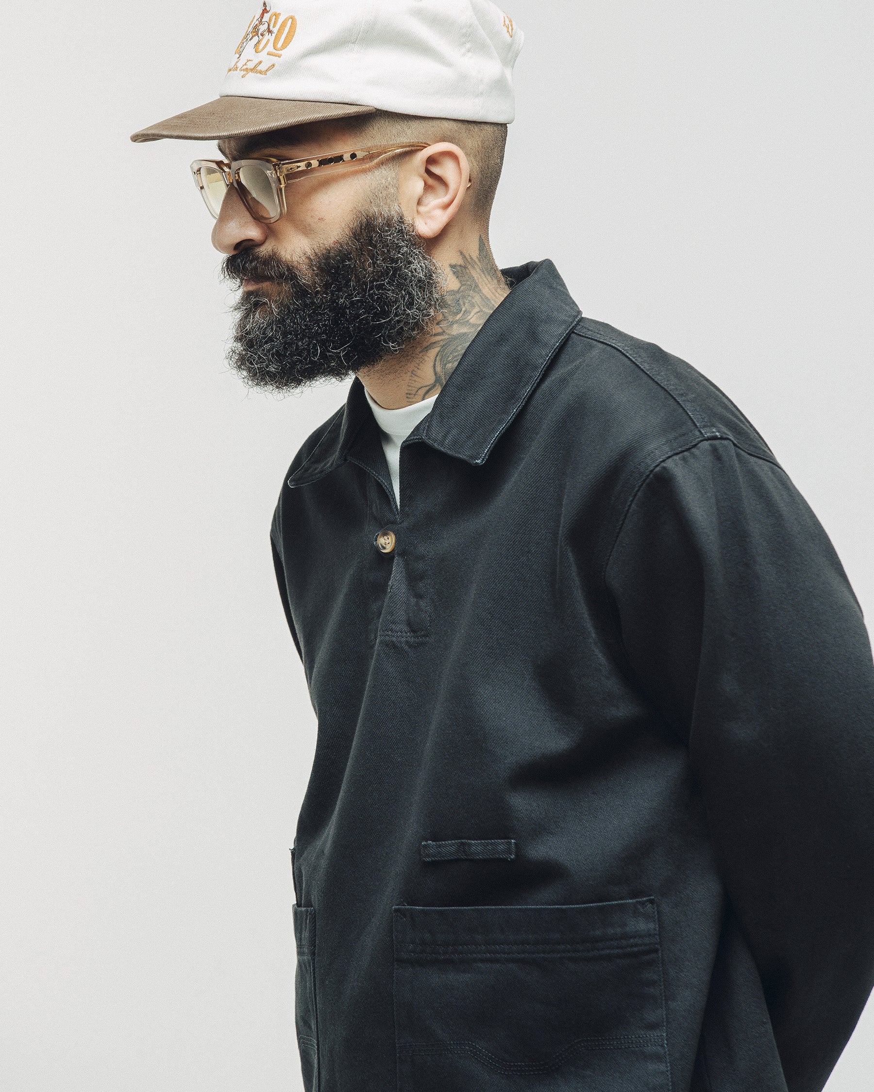 Founders Artist Smock - Washed Black - Image 5