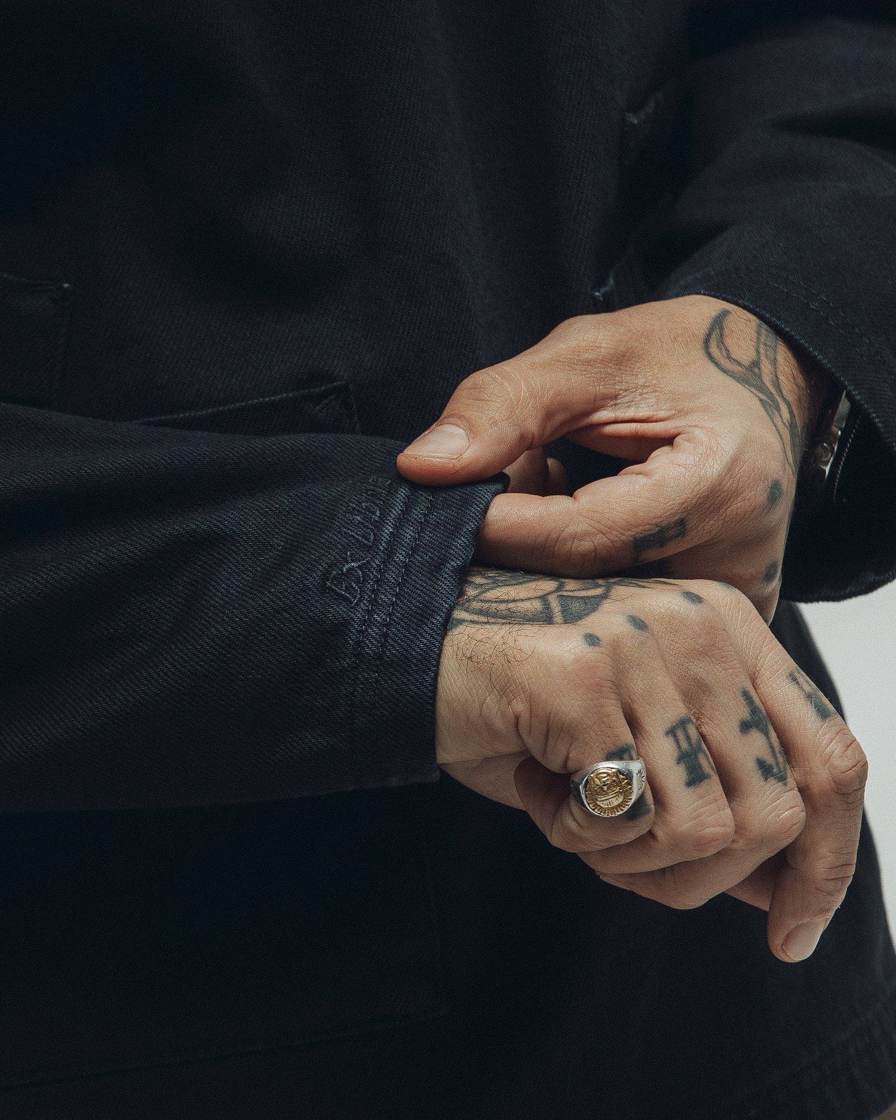 Founders Artist Smock - Washed Black - Image 6