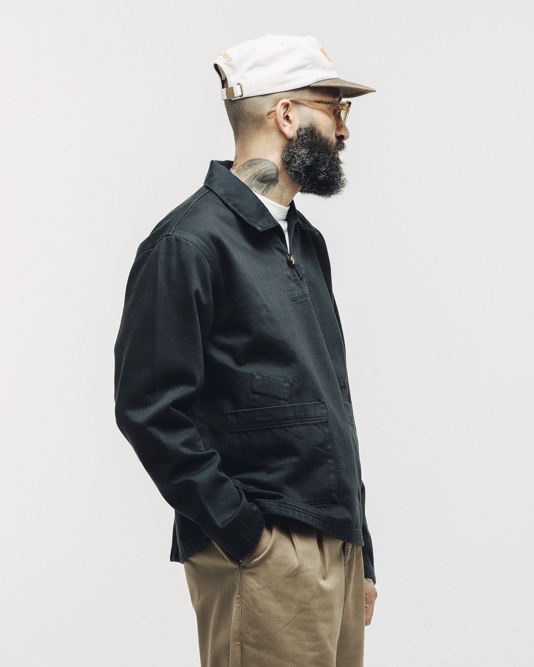 Founders Artist Smock - Washed Black - Image 7