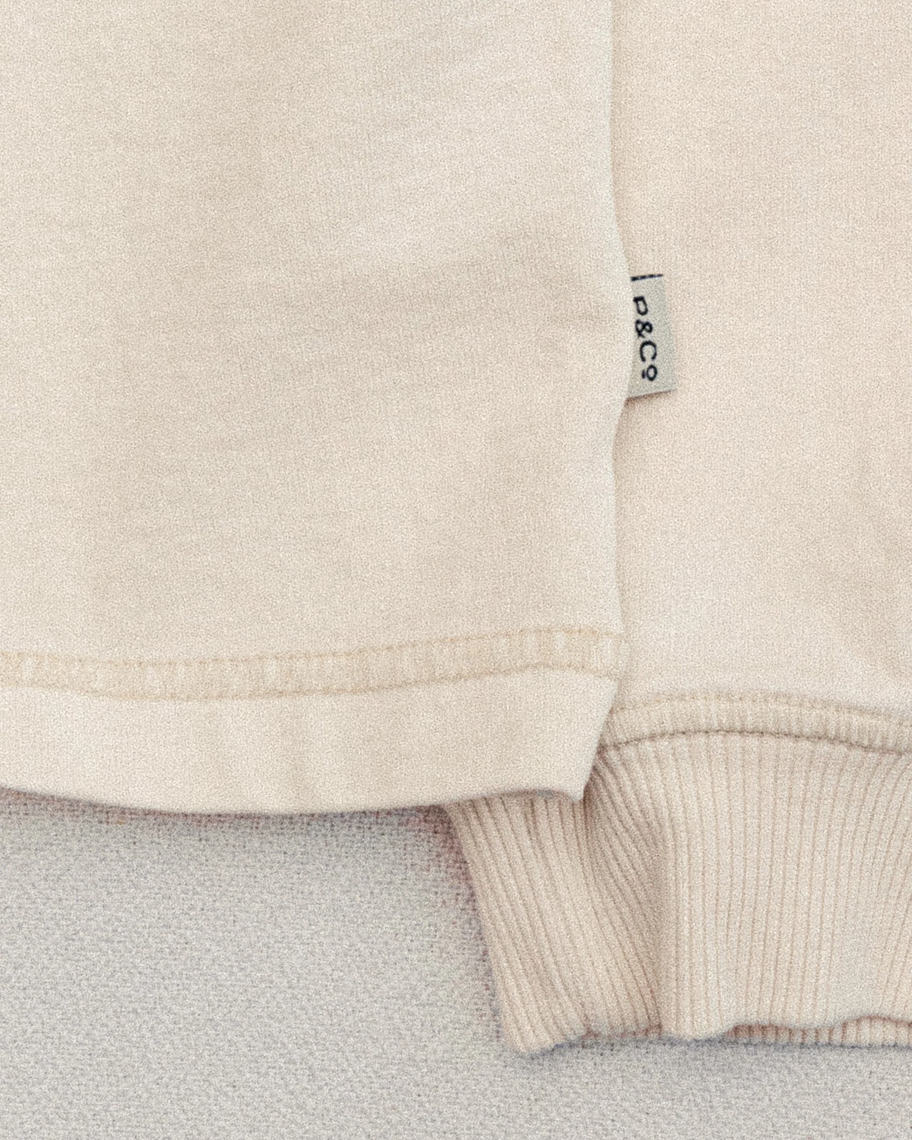 Founders Boxy Longsleeve T-Shirt - Off White - Image 3