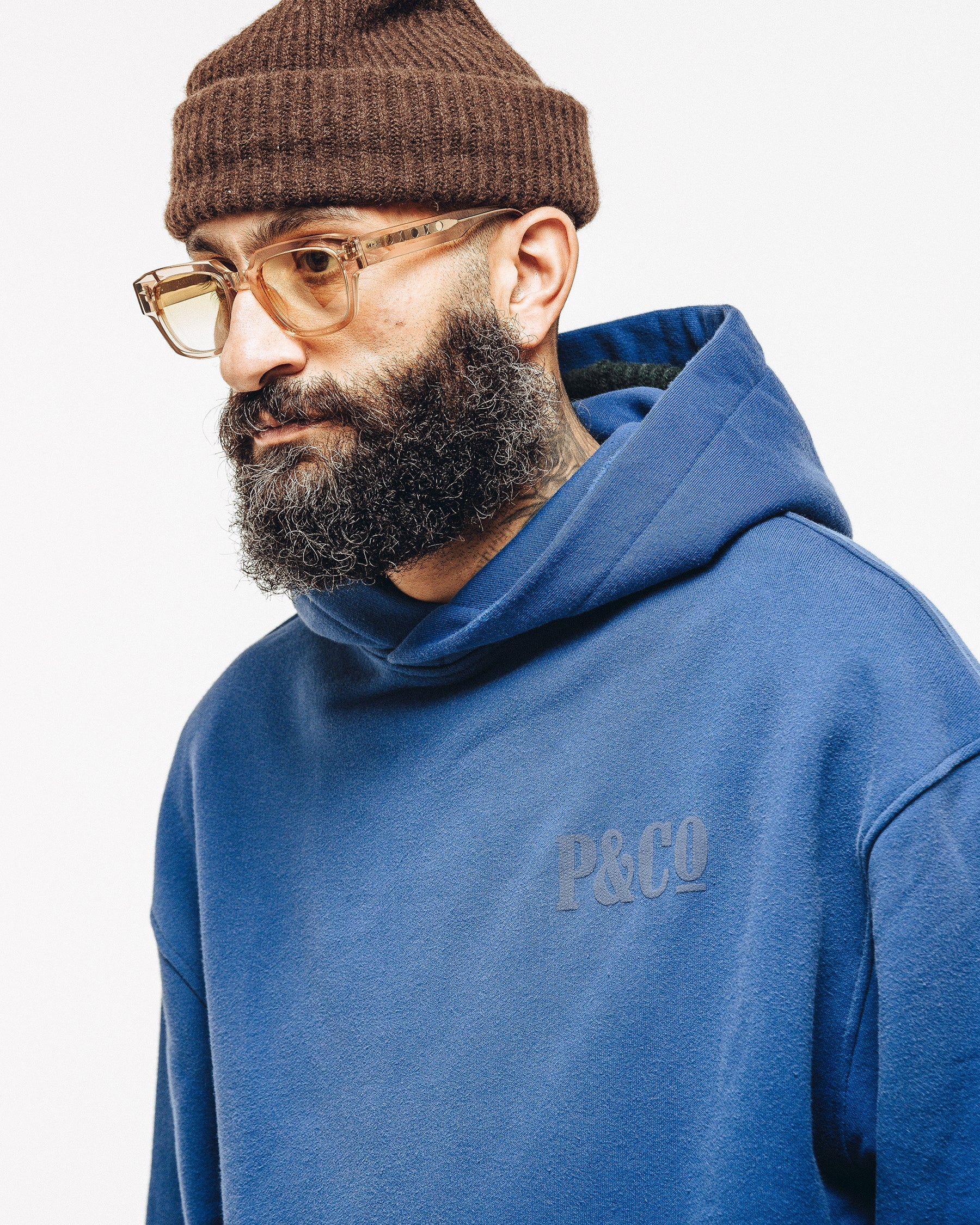 Heavyweight Essential Hoodie - Navy - Image 7