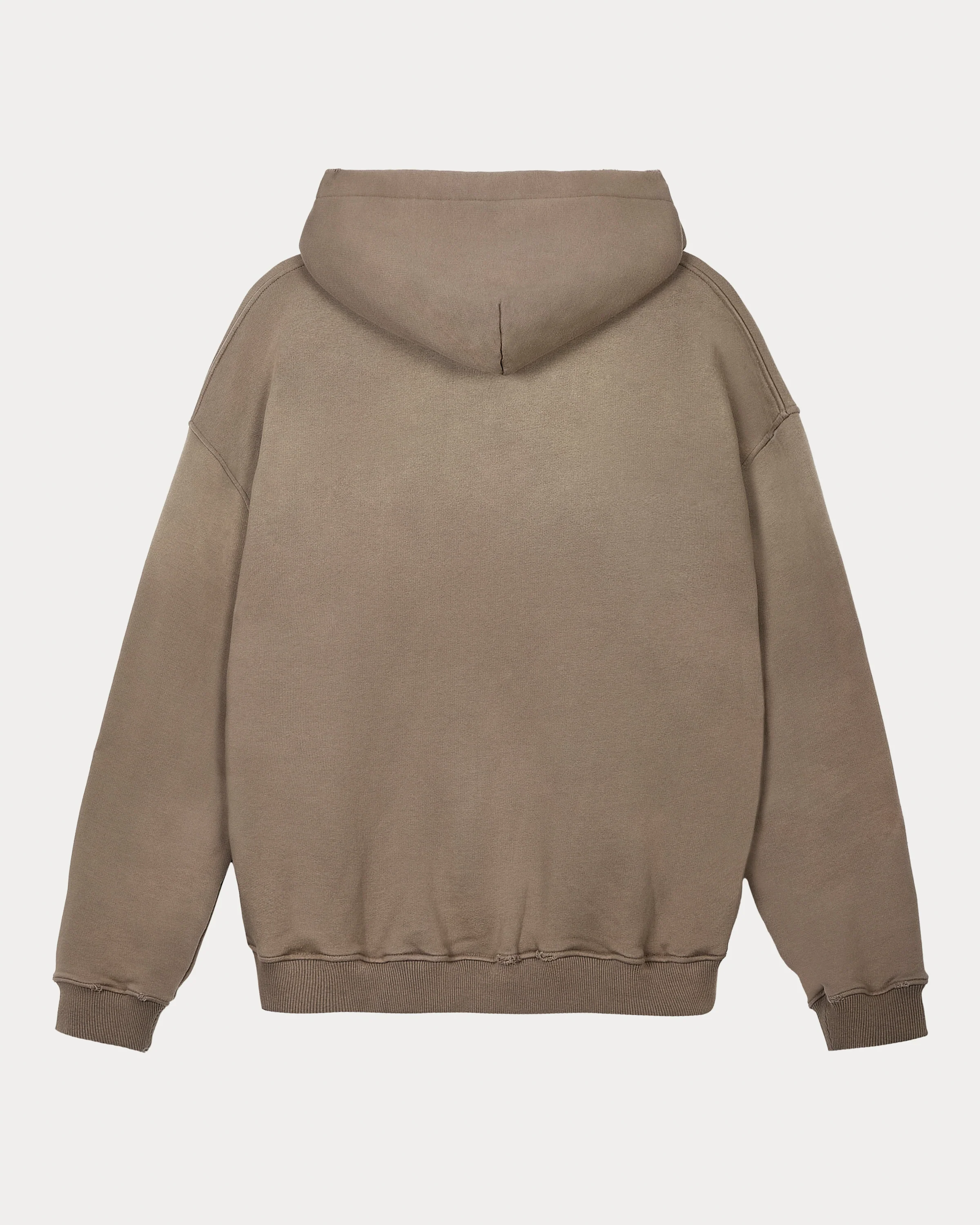 Heavyweight Essential Hoodie - Taupe - Image 4