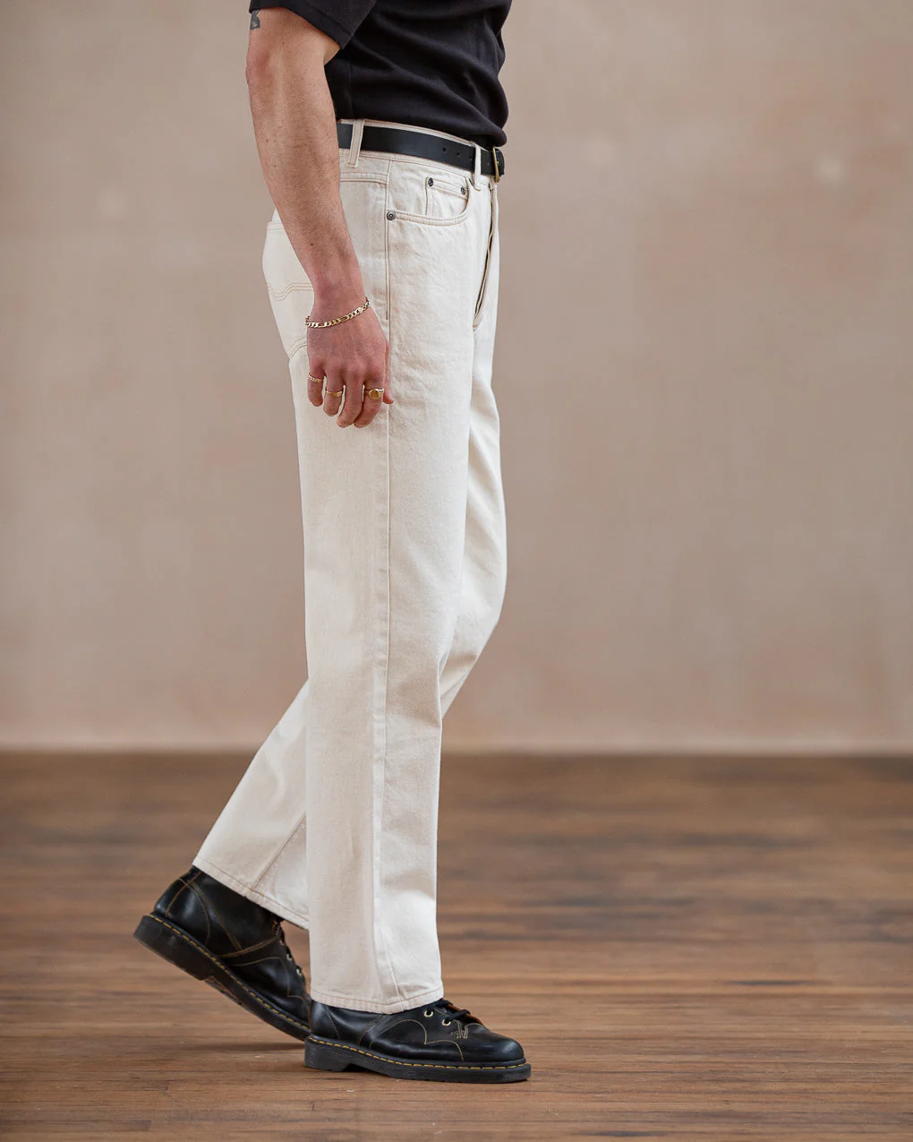 Joshua Denim Jean - Ecru - Image 4